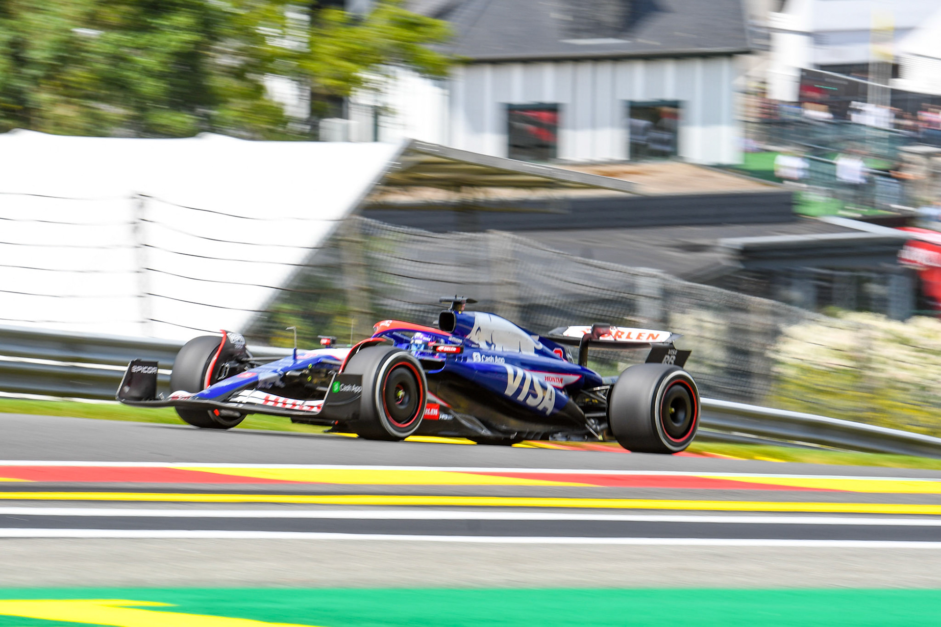 Daniel Ricciardo, #3, Visa Cash App RB Formula One Team;Formel 1 GP Spa / Belgien. Freitag, 26.07.2024