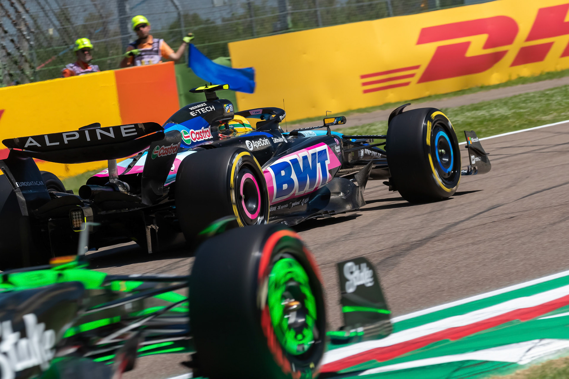 Pierre Gasly #10, BWT Alpine F1 Team; F1 GP Imola / Italien Samstag, 18.05.2024