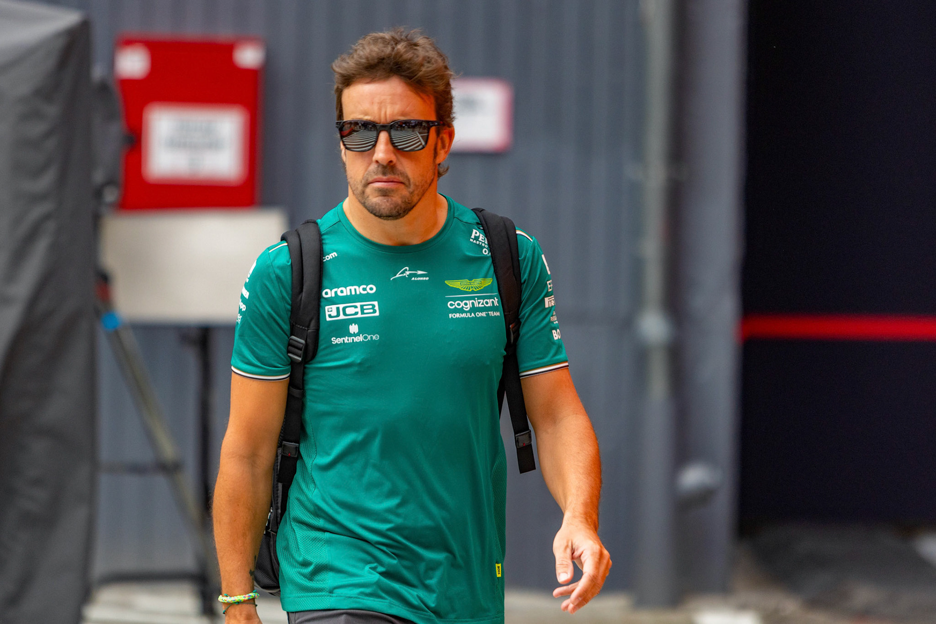 Fernando Alonso (ESP) Aston Martin Formula One Team; Formel 1 GP Budapest / Ungarn. Feitag, 21.07.2023