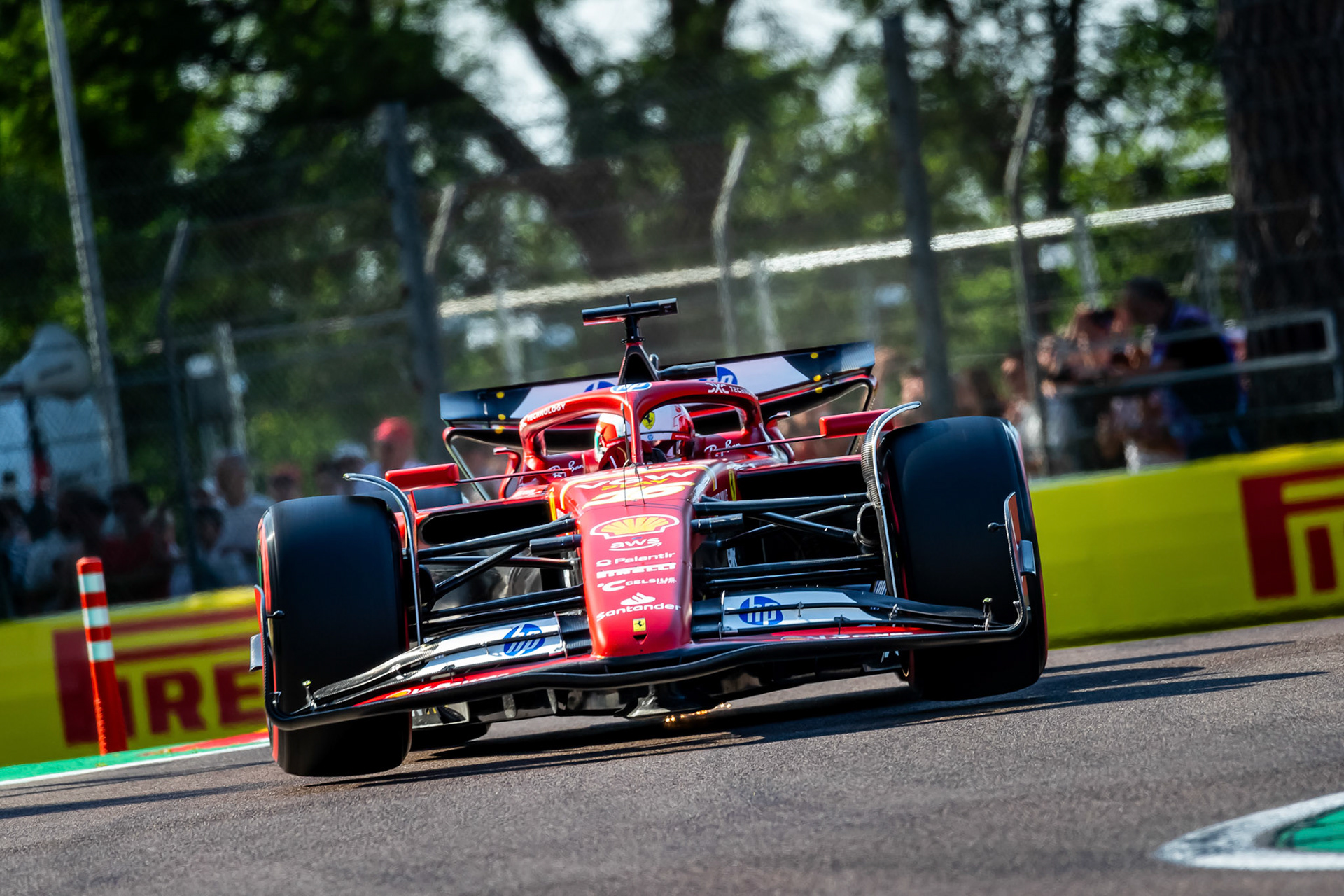 Charles Leclerc #16, Scuderia Ferrari; F1 GP Imola / Italien Samstag, 18.05.2024