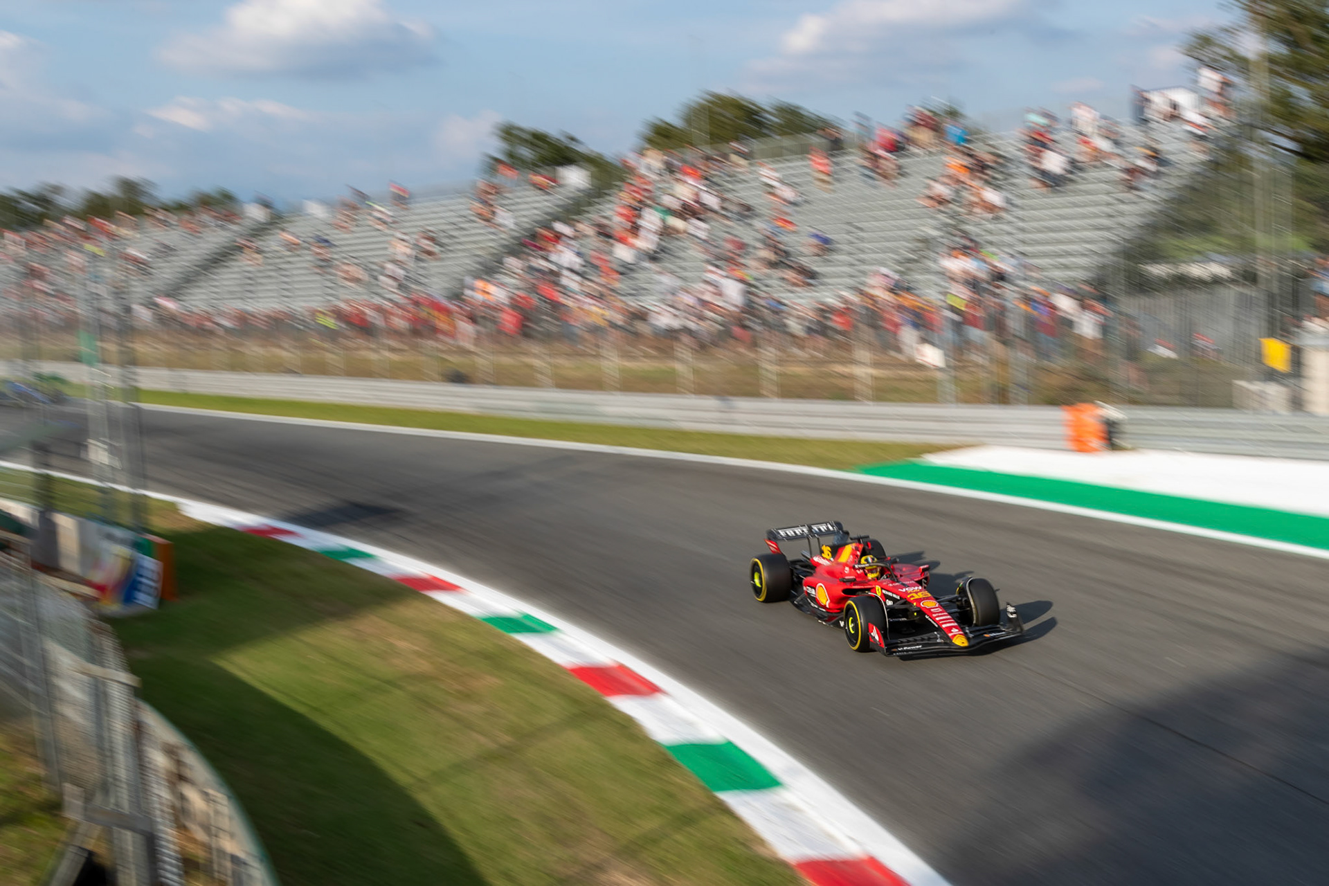 Charles Leclerc (MCO) Scuderia Ferrari;Formel 1 GP Italien / Monza. Freitag, 01.09.2023