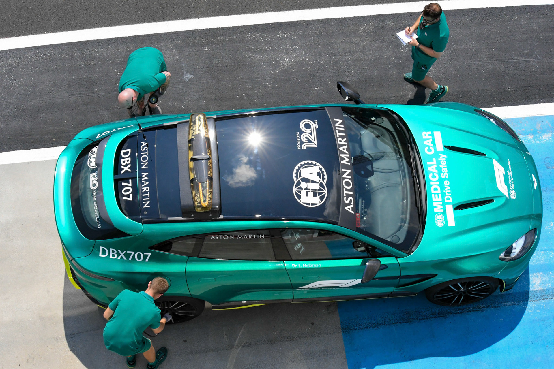 F1 Medicalcar;Formel 1 Budapest / Ungarn, 20.07.2024