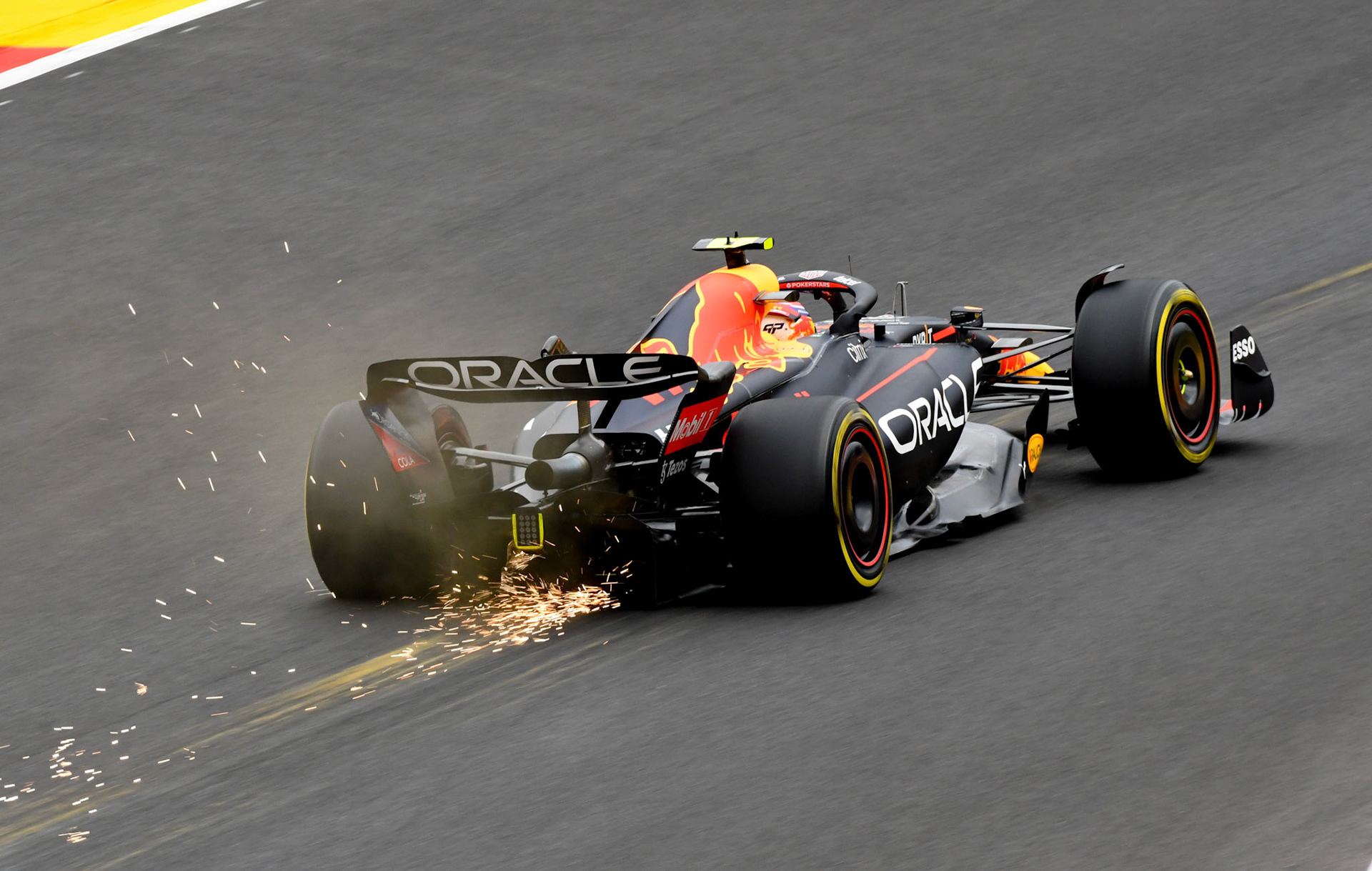 Sergio Perez (MEX) Red Bull Racing; Formel 1 GP Belgien. Freitag, 26.08.2022