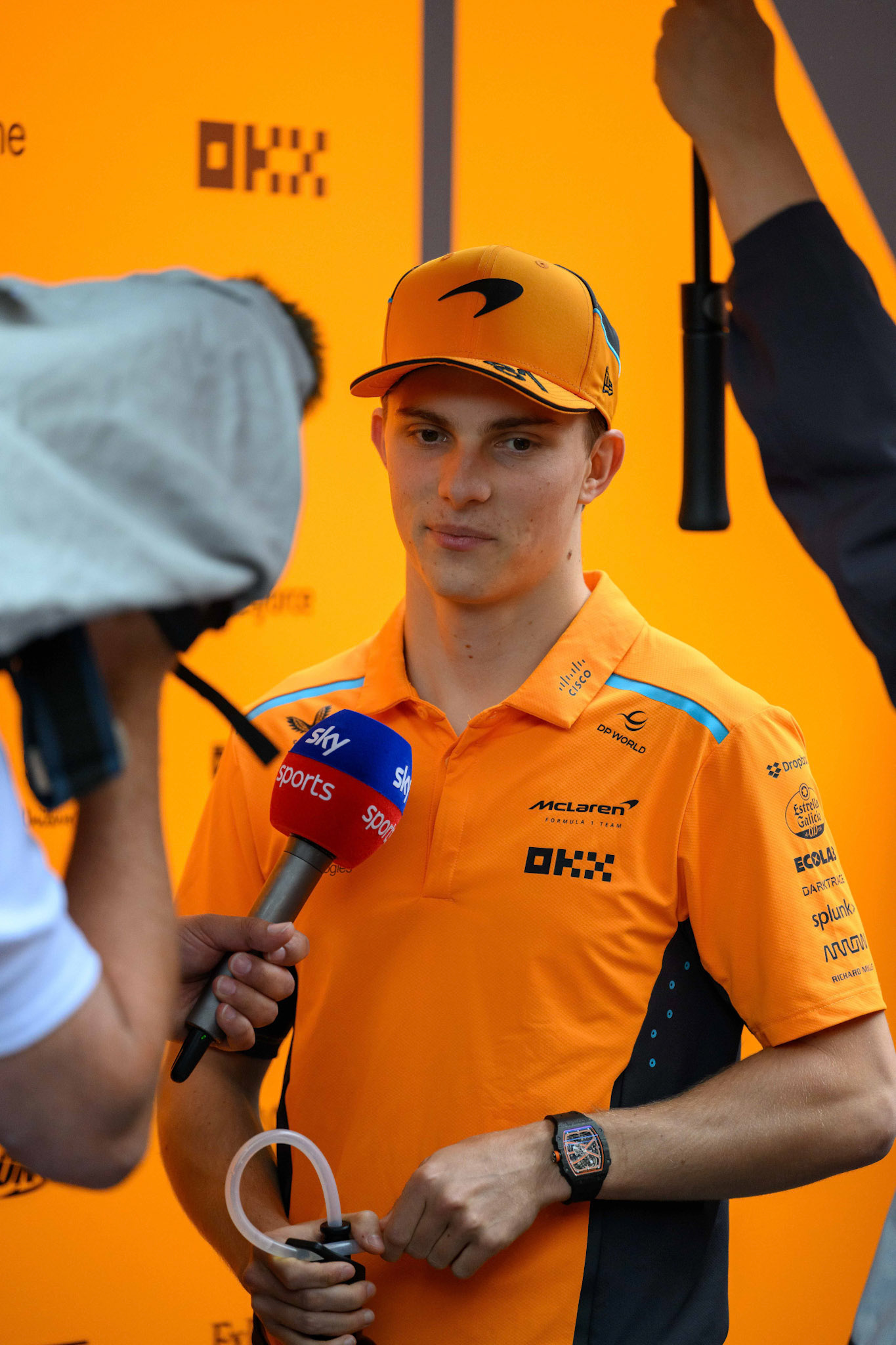 Oscar Piastri #81, McLaren Formula 1 Team; F1 GP Imola / Italien Donnerstag, 16.05.2024