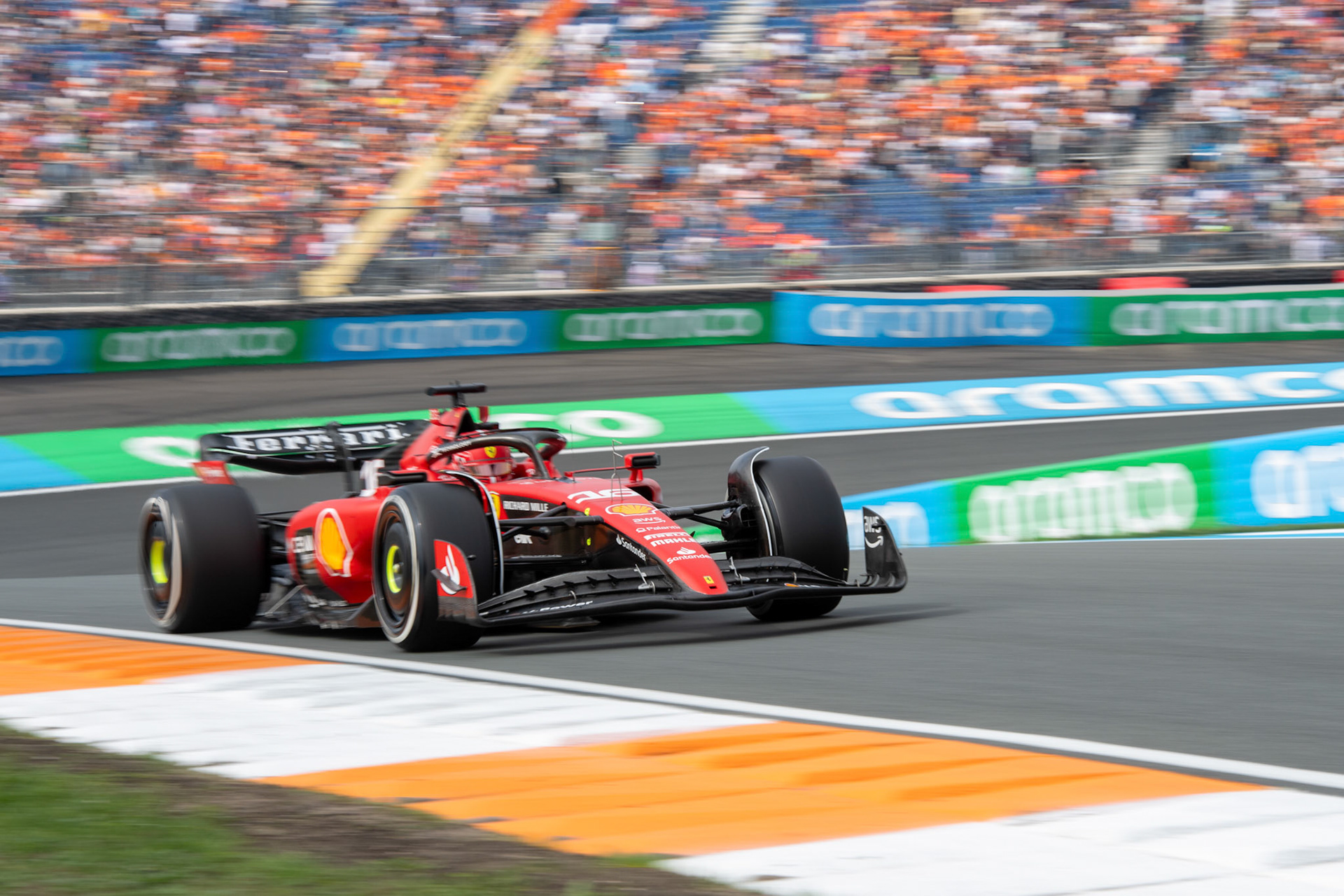 Charles Leclerc (MCO) Scuderia Ferrari;Formel 1 GP Holland / Zandvoort. Freitag, 25.08.2023