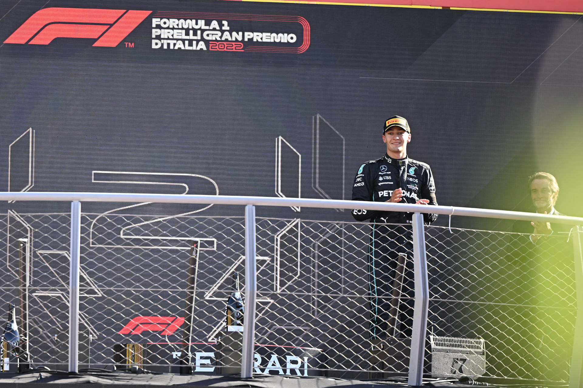 George Russell (GBR) Merceds AMG Petronas Formel 1 GP Italien Monza, Sonntag, 11.09.2022