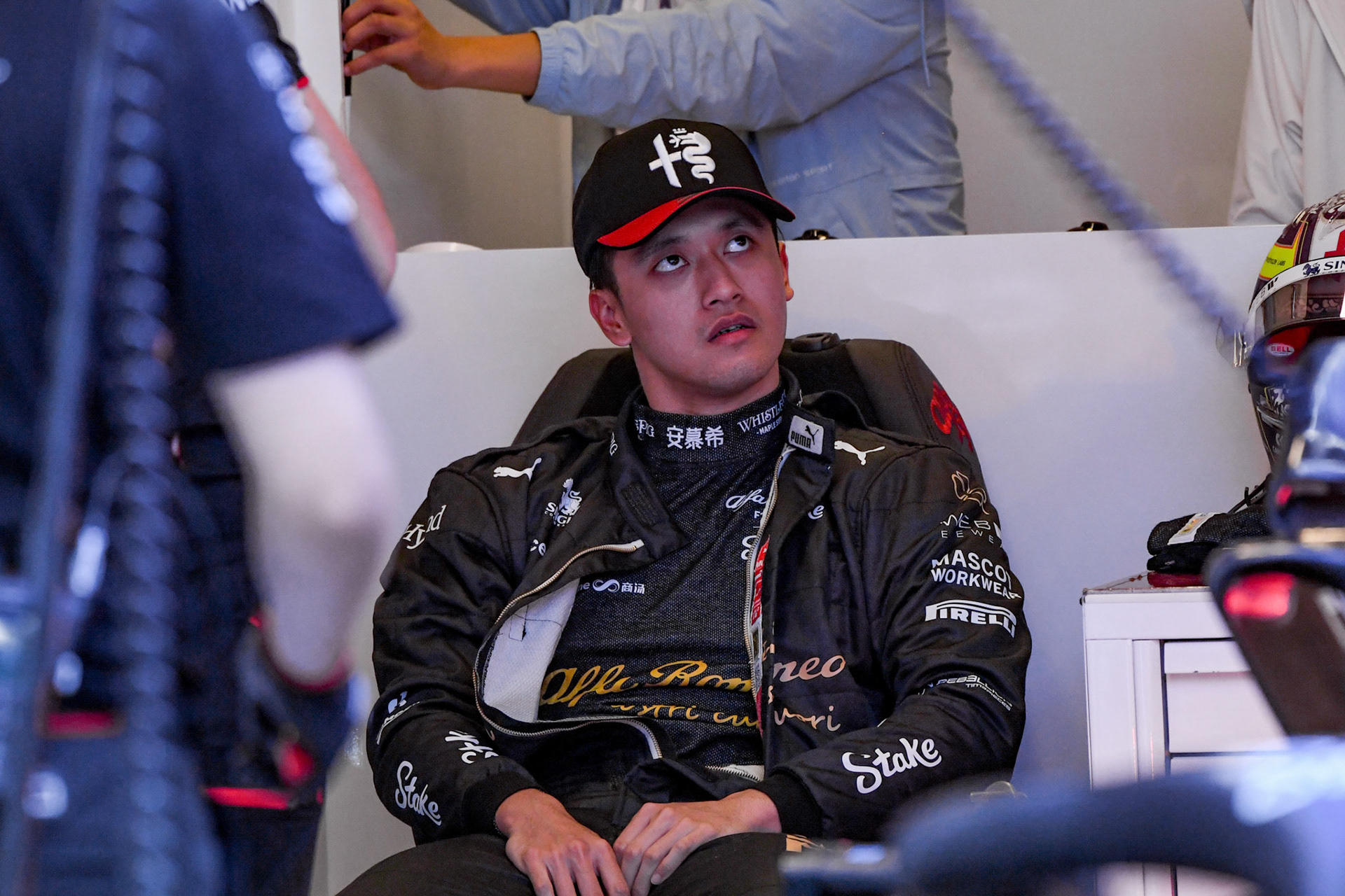 Guanyu Zhou (CHN) Alfa Romeo F1 Team;Formel 1 GP Abu Dhabi. Freitag 24.11.2023