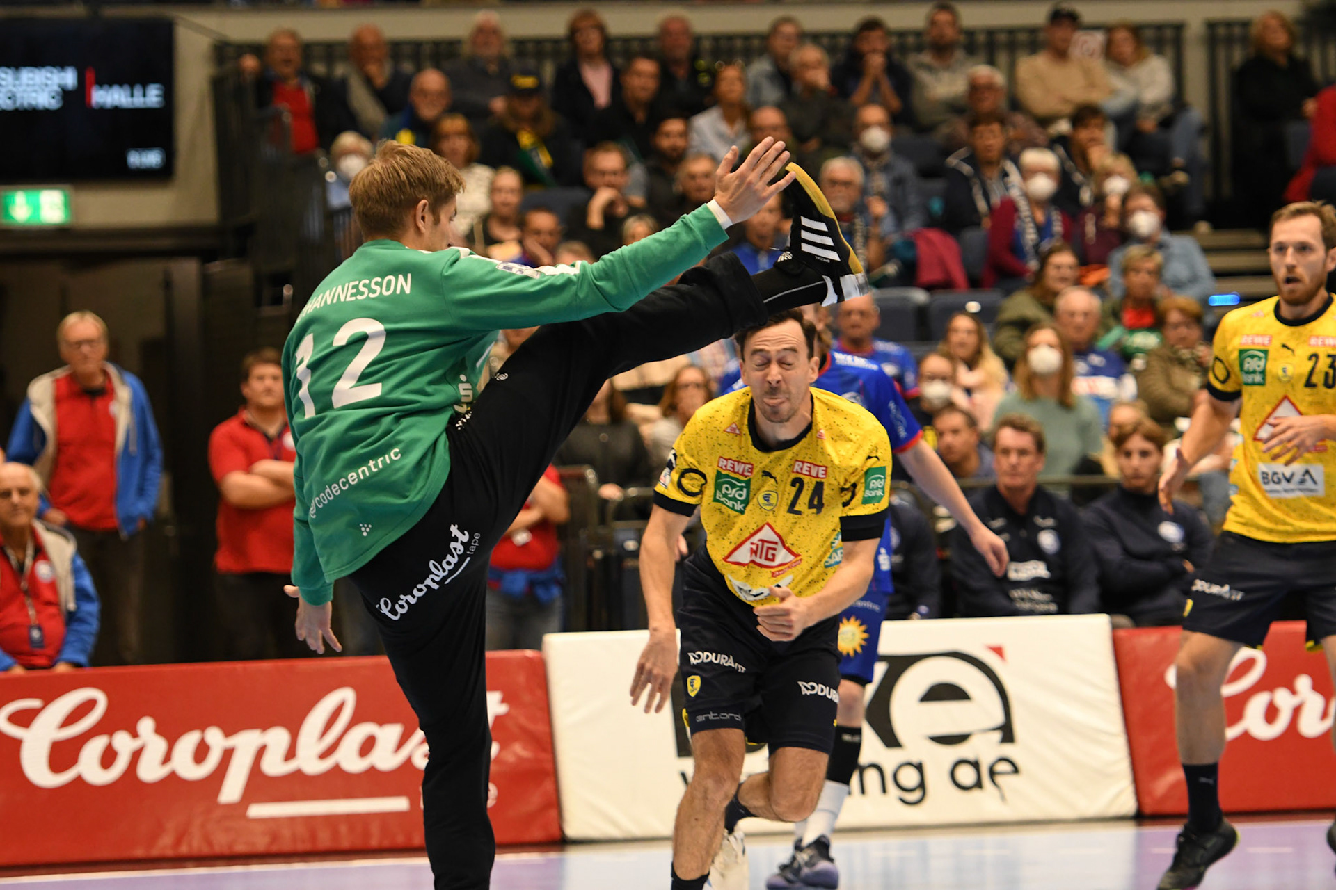 Patrick Groetzki #24; Handball Bundesliga; BHC 06 - Rhein Neckar Loewen 29.09.2022