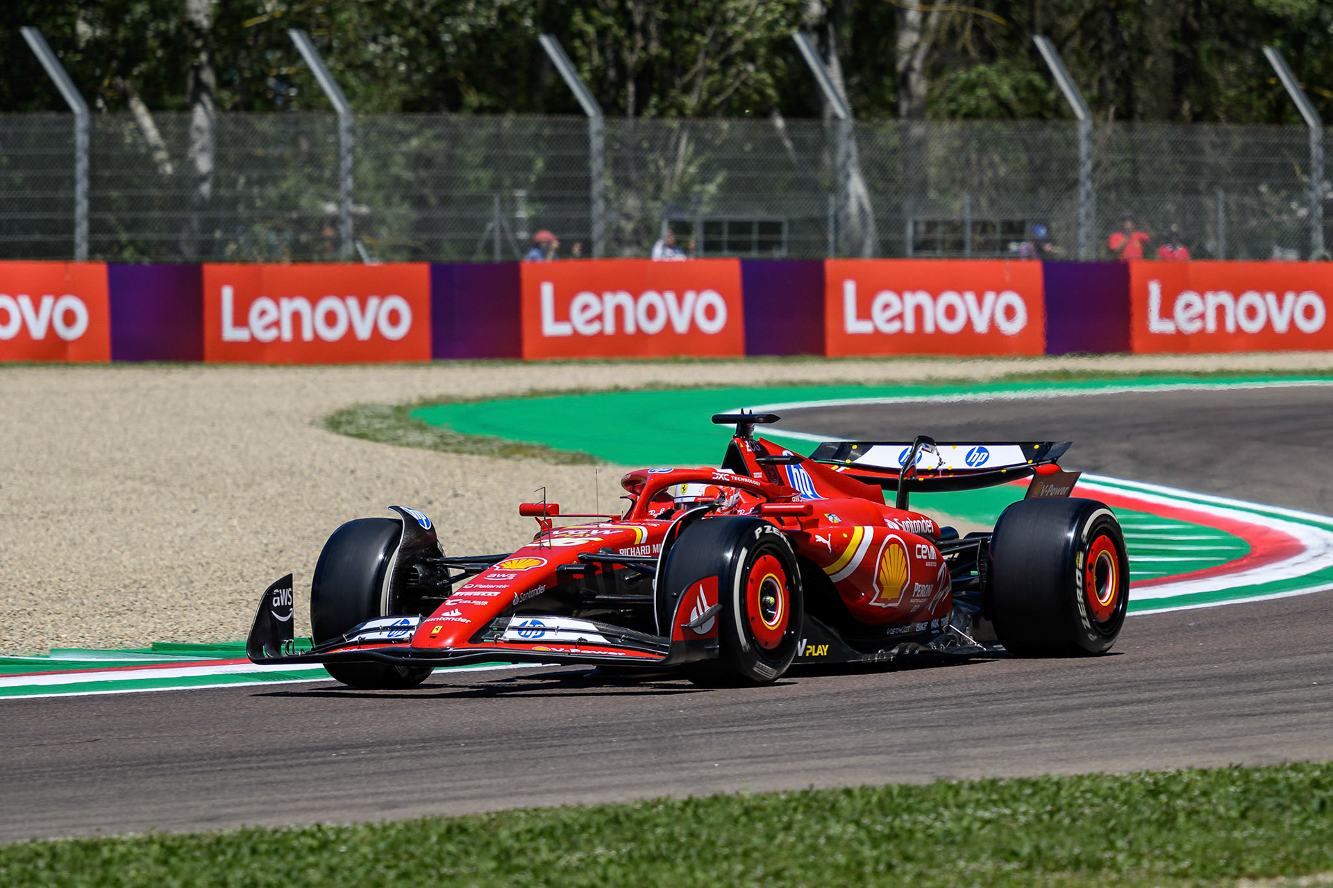 Charles Leclerc #16, Scuderia Ferrari; F1 GP Imola / Italien Freitag, 17.05.2024