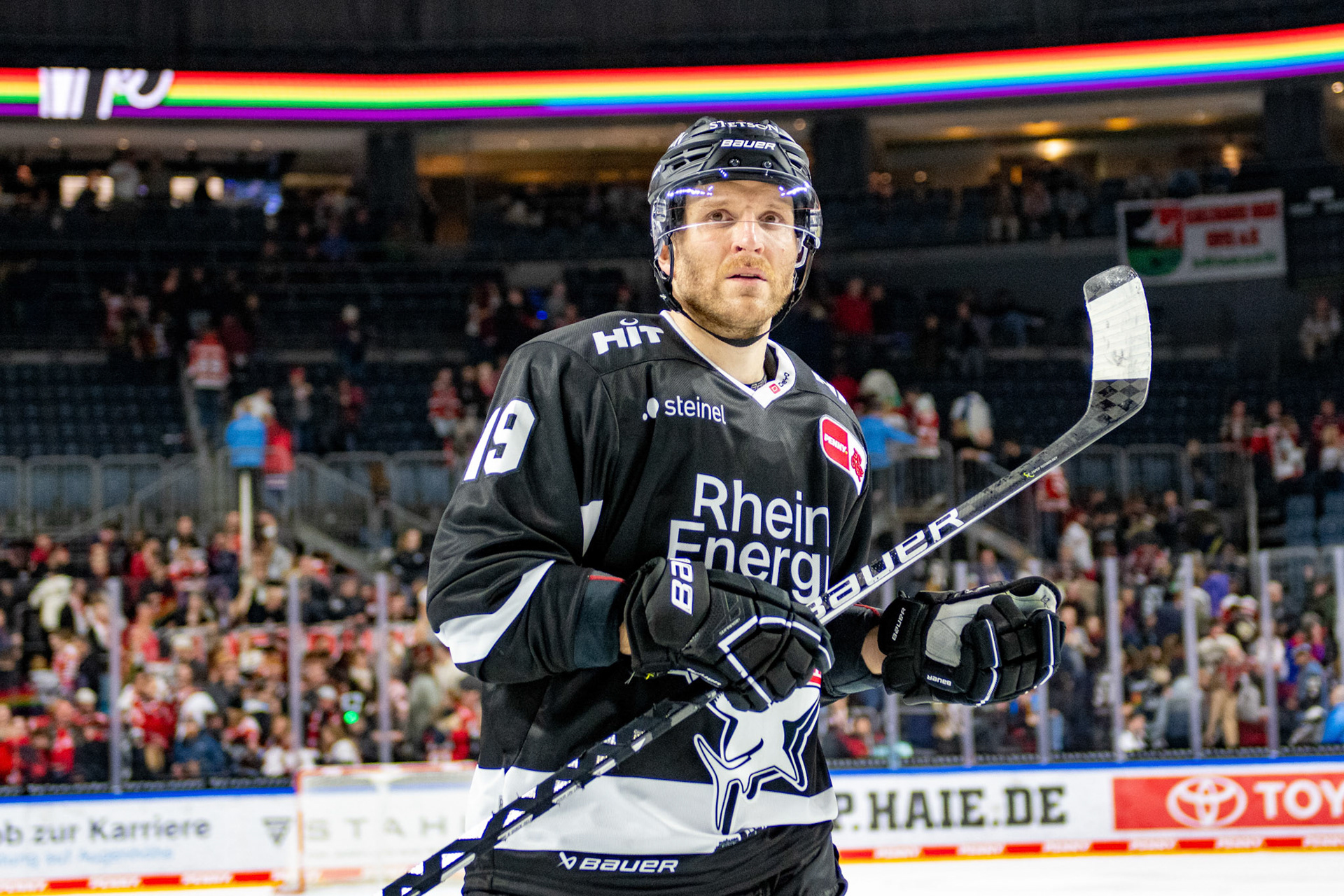 Frederik Storm; DEL Kölner Haie - Bremerhaven Fischtown Pinguins, 01.11.2023