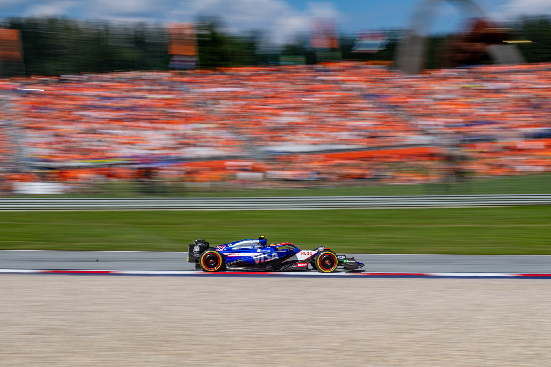 Yuki Tsunoda #22, Visa Cash App RB Formula One Team;Formel 1 GP Austria / Österreich. Freitag, 28.06.2024