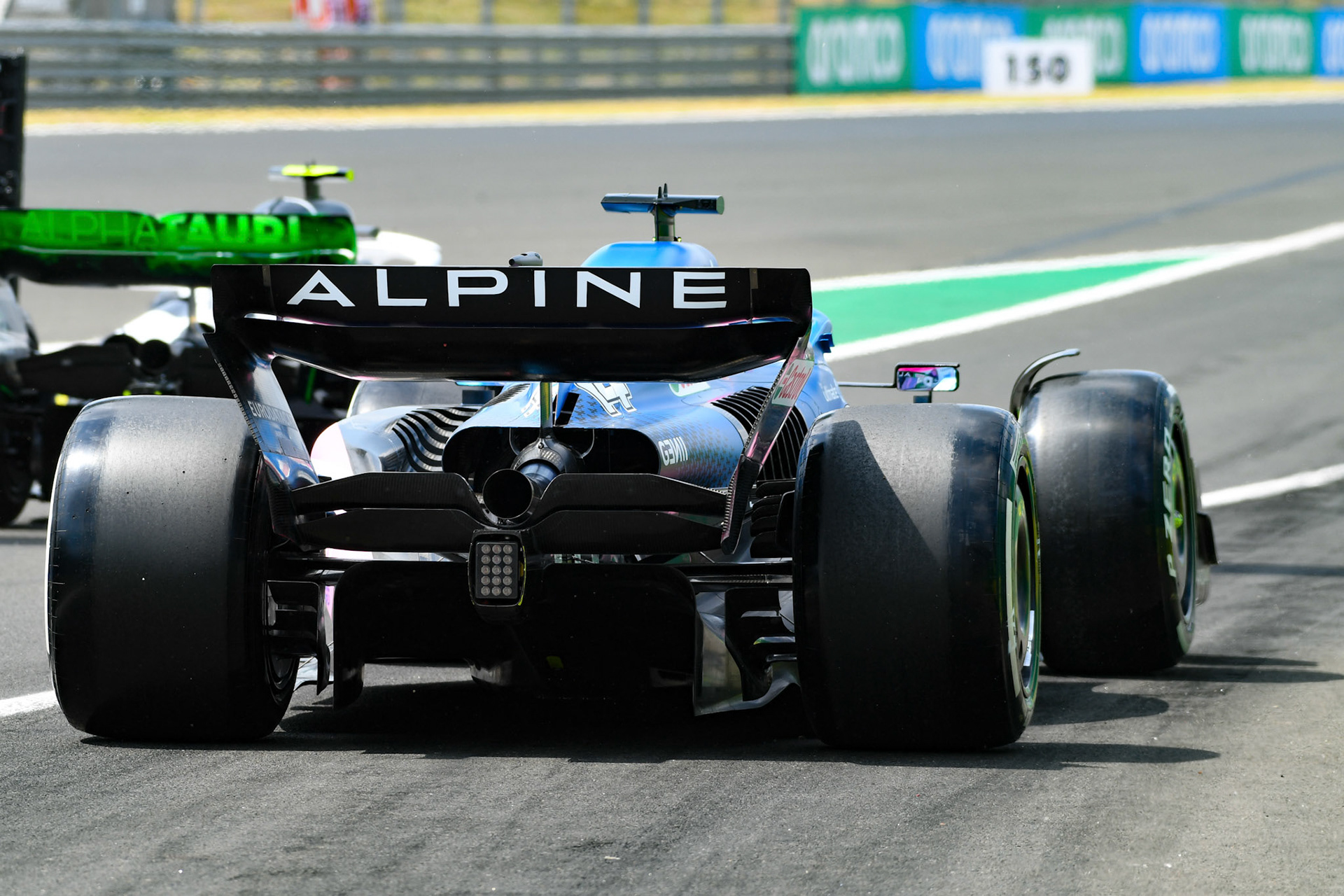 Fernando Alonso (ESP) Alpine F1 Team; Formel 1 Ungarn am 29.07.2022
