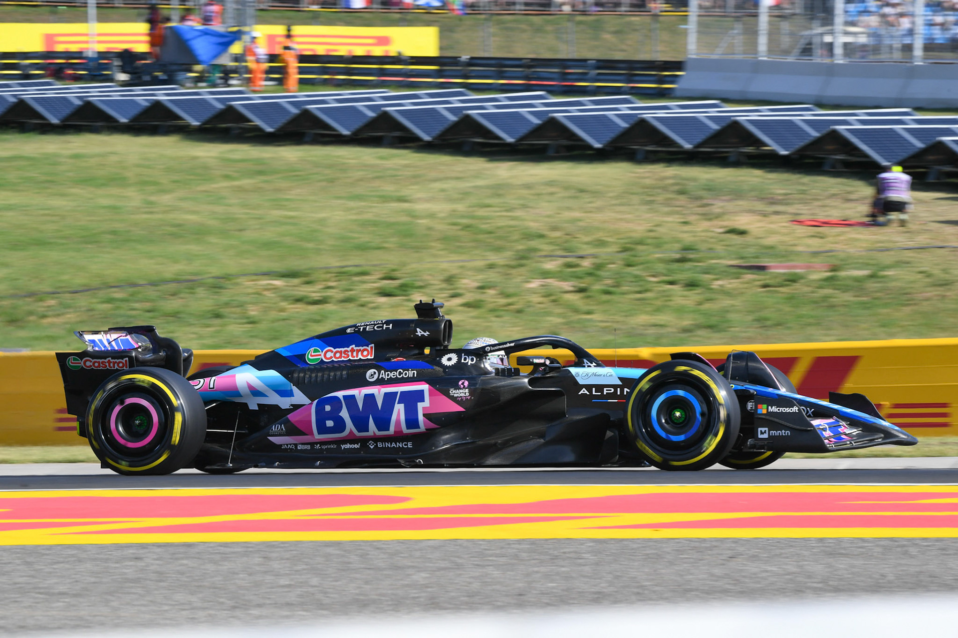 Esteban Ocon #31, BWT Alpine F1 Team;Formel 1 Budapest / Ungarn, 20.07.2024