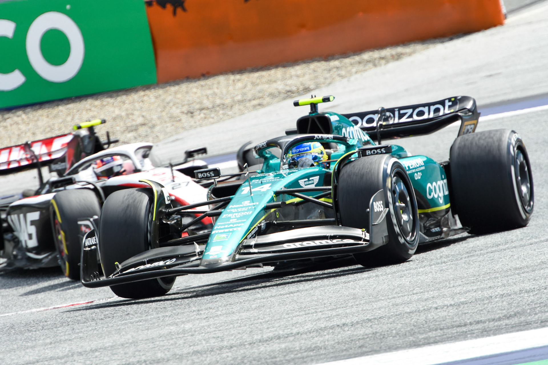 Fernando Alonso (ESP) Aston Martin Formula One Team; Formel 1 GP Austria / Österreich. Sonntag, 02.07.2023