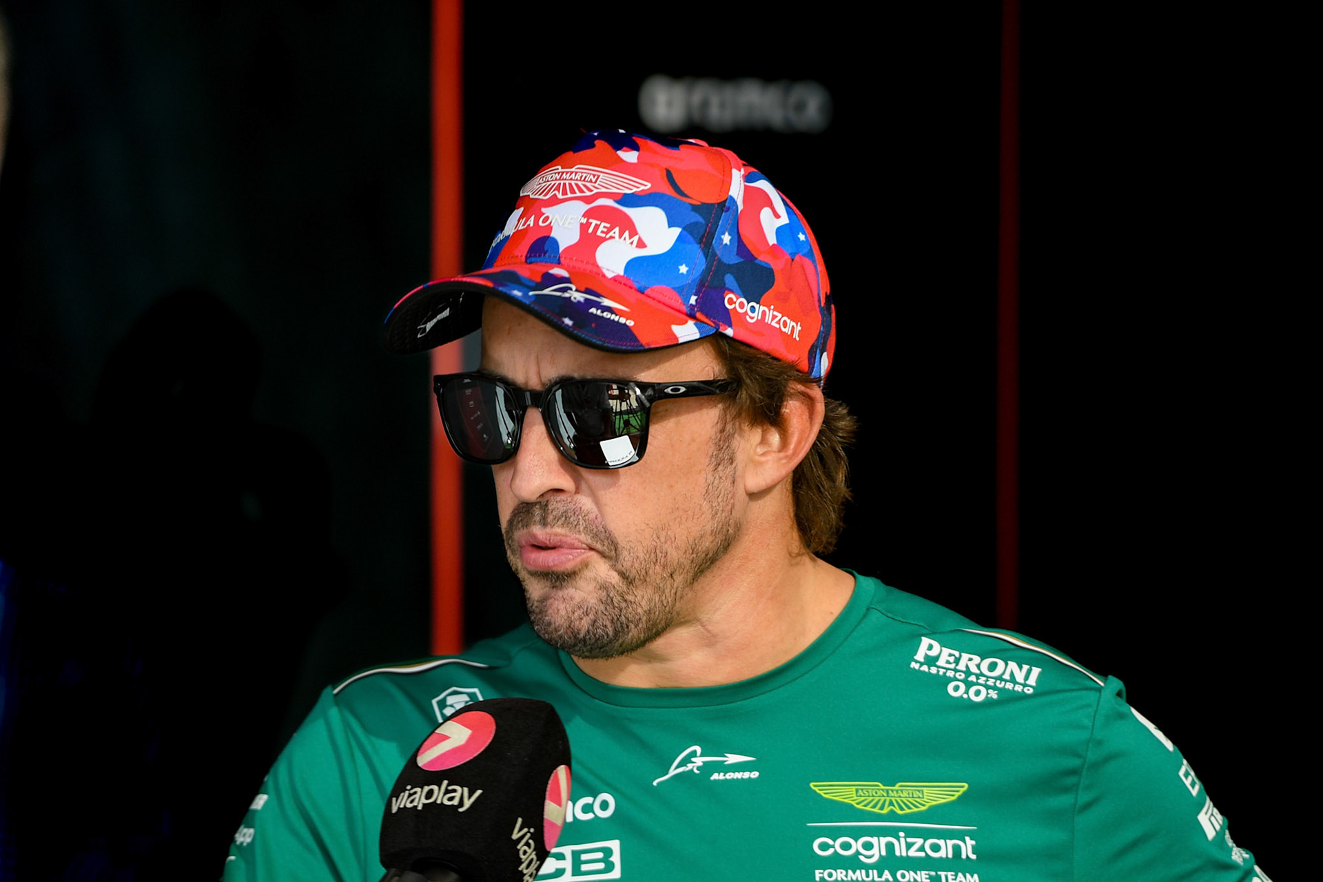 Fernando Alonso (ESP) Aston Martin Formula One Team; Formel 1 GP USA Austin Texas. Sonntag 22.10.2023