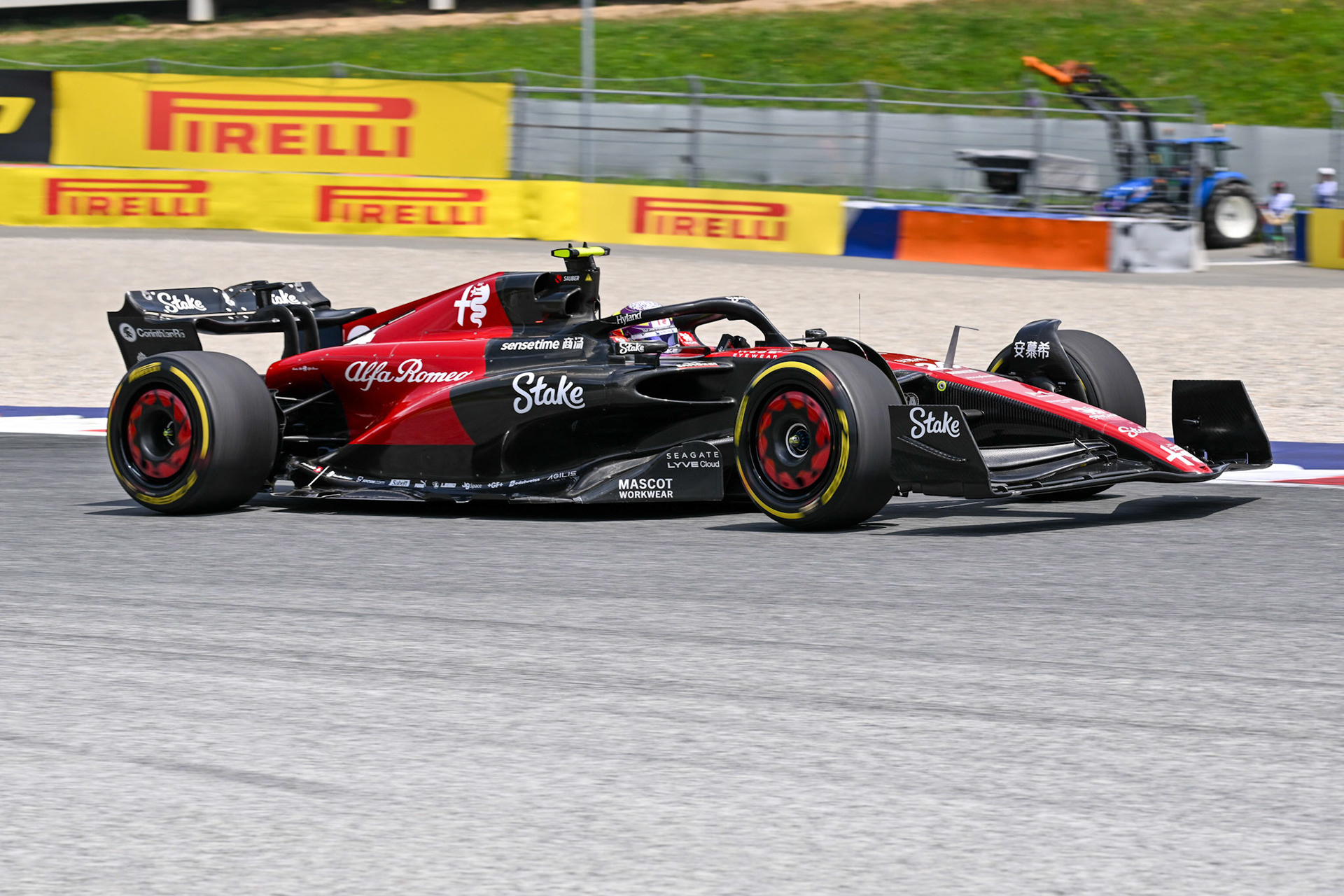 Guanyu Zhou (CHN) Alfa Romeo F1 Team;Formel 1 GP Austria / Österreich. Freitag, 30.06.2023