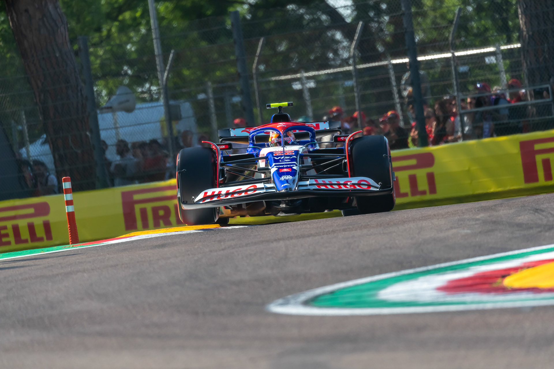 Yuki Tsunoda #22, Visa Cash App RB Formula One Team; F1 GP Imola / Italien Samstag, 18.05.2024
