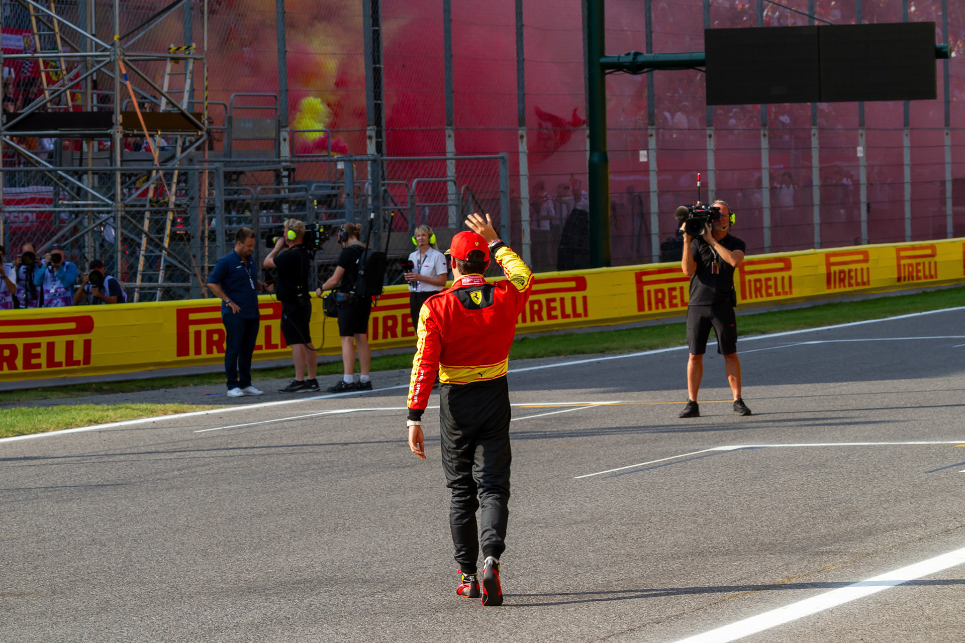 Charles Leclerc (MCO) Scuderia Ferrari;Formel 1 GP Italien / Monza. Samstag, 02.09.2023