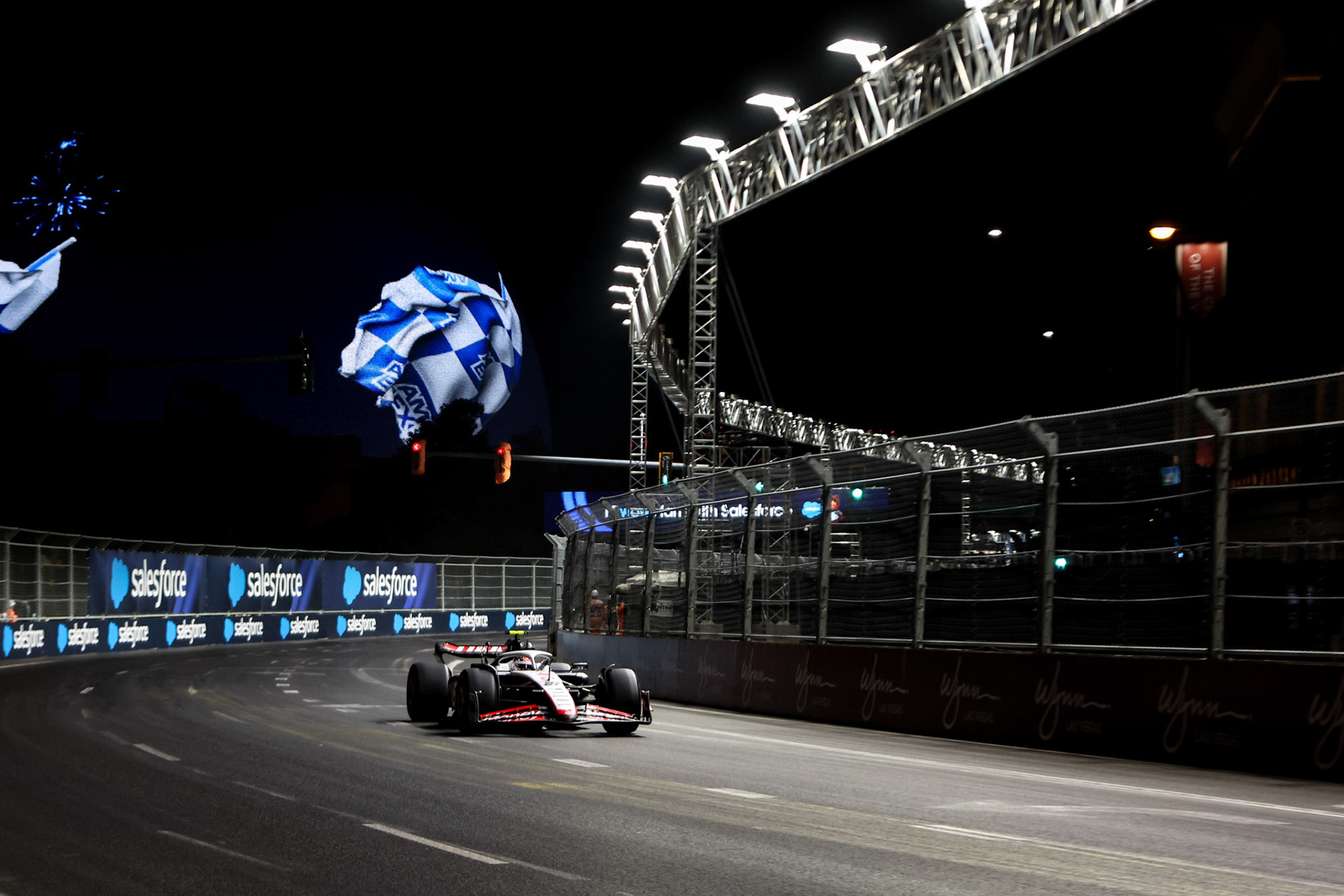 Nico Hülkenberg (GER) Haas F1 Team; Formel 1 GP USA Las Vegas. Samstag 18.11.2023