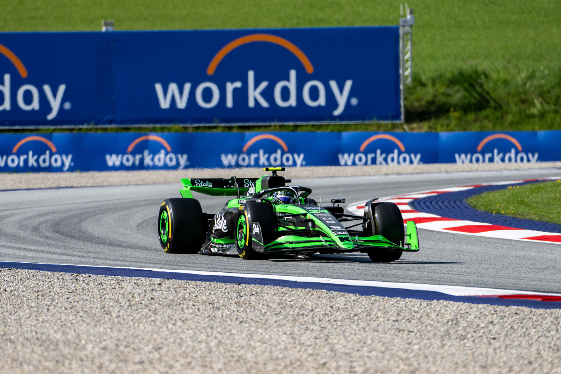 Guanyu Zhou #24, Stake F1 Team Kick Sauber;Formel 1 GP Austria / Österreich. Freitag, 28.06.2024