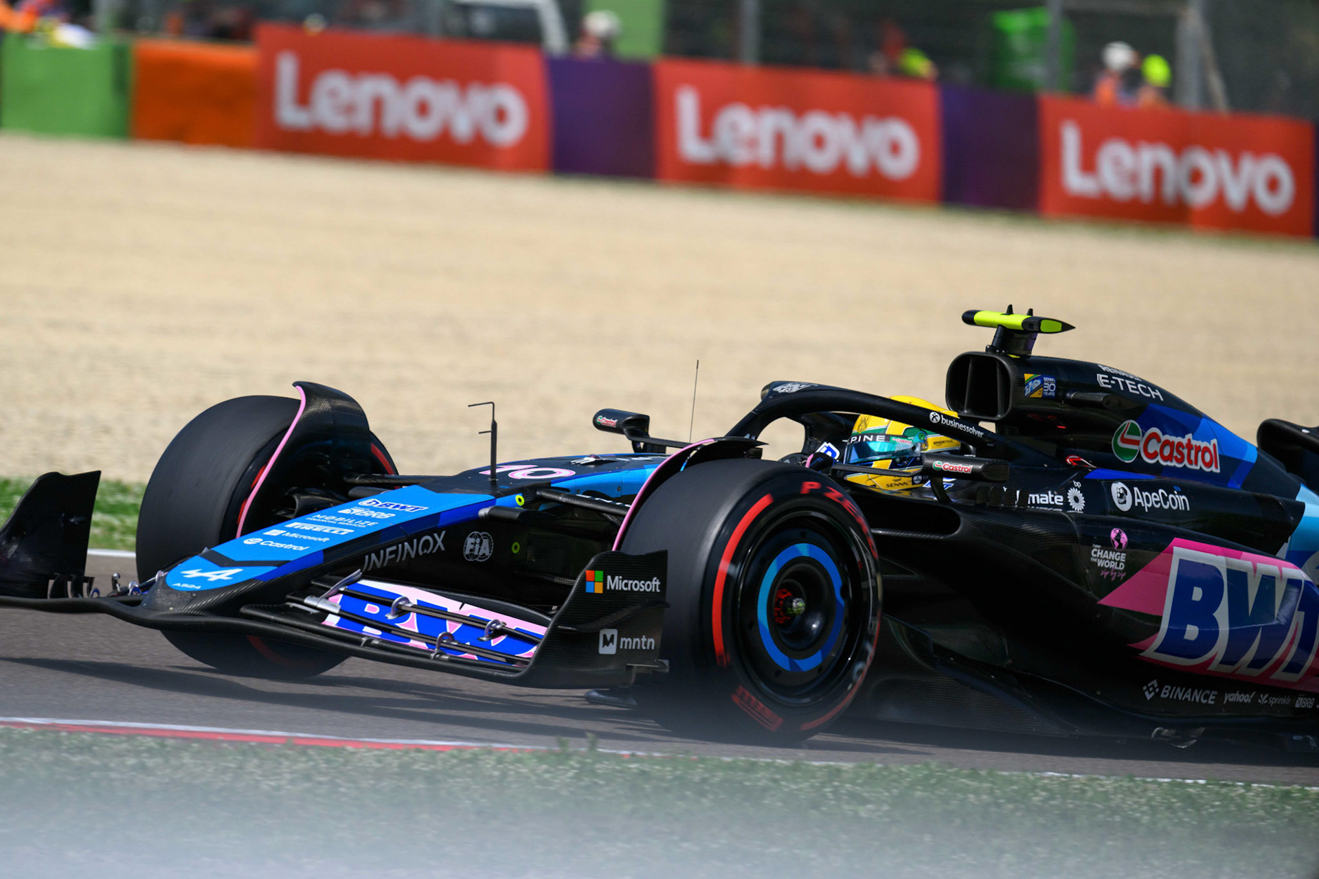Pierre Gasly #10, BWT Alpine F1 Team; F1 GP Imola / Italien Sonntag, 19.05.2024