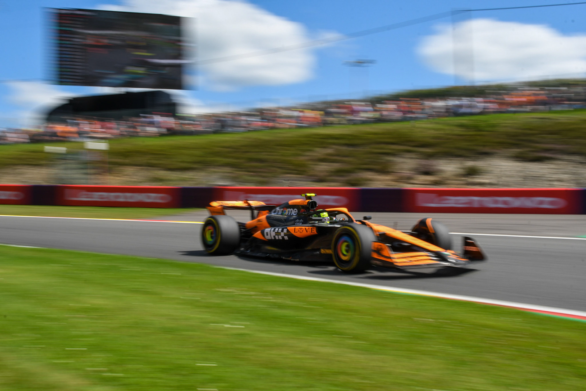 Lando Norris #4, McLaren Formula 1 Team;Formel 1 GP Spa / Belgien. Sonntag, 28.07.2024