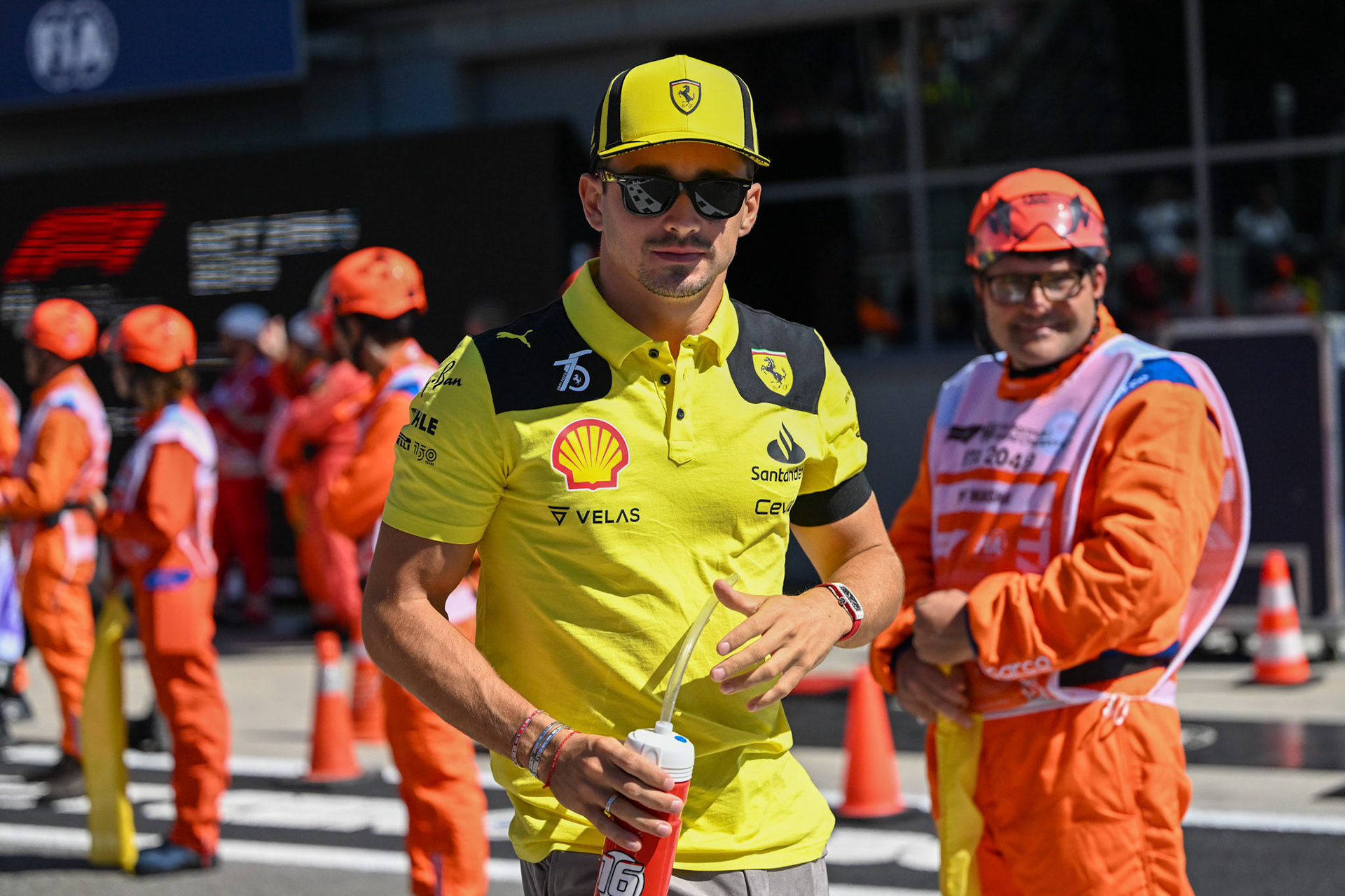 Charles Leclerc (MCO) Scuderia Ferrari; Formel 1 GP Italien Monza, Sonntag, 11.09.2022