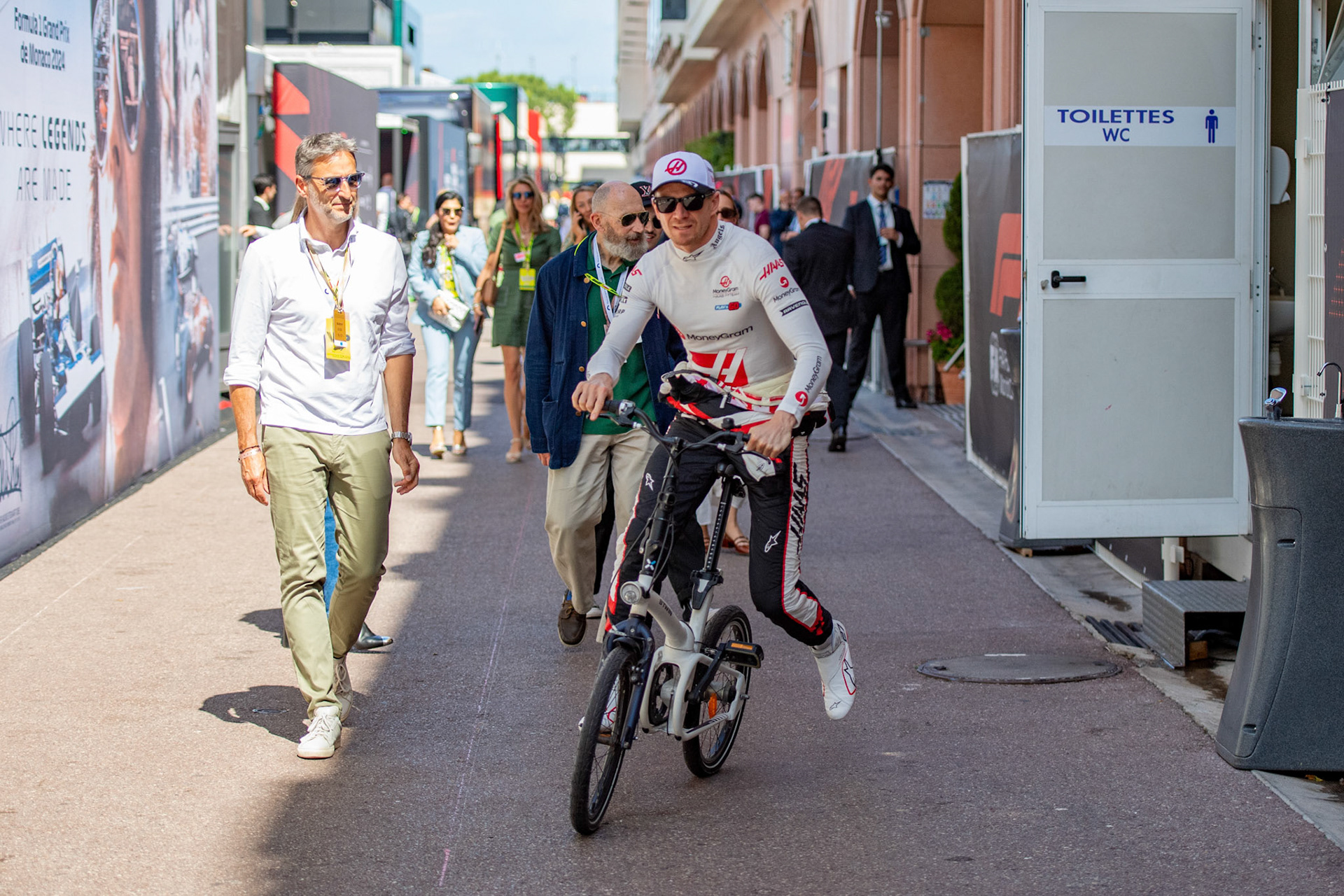 Nico Hülkenberg #27, MoneyGram Haas F1 Team; Formel1 GP Monaco Samstag, 25.05.2024