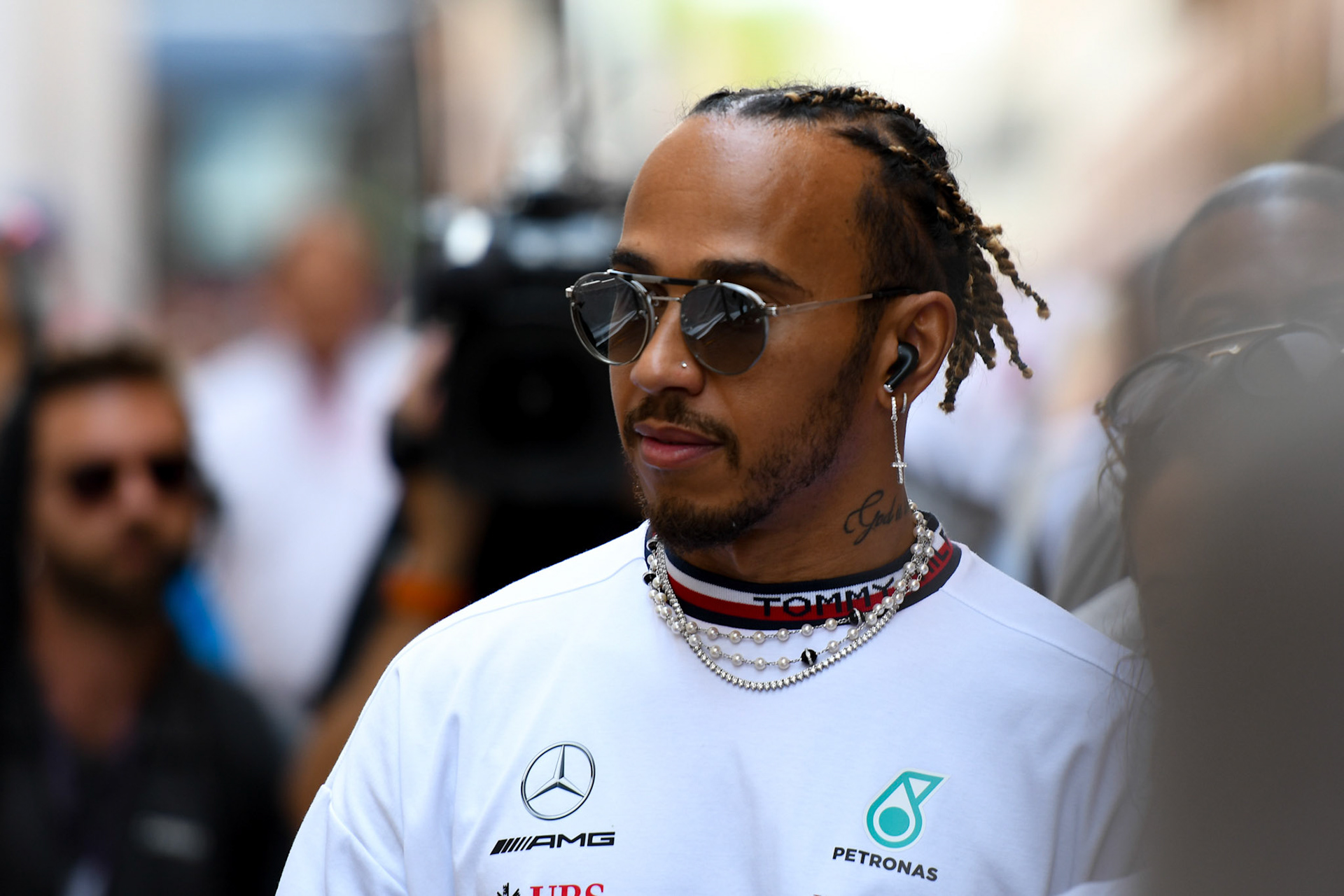 Lewis Hamilton (GBR) Merceds AMG Petronas F1 Team; Formel 1 Monaco am 29.05.2022