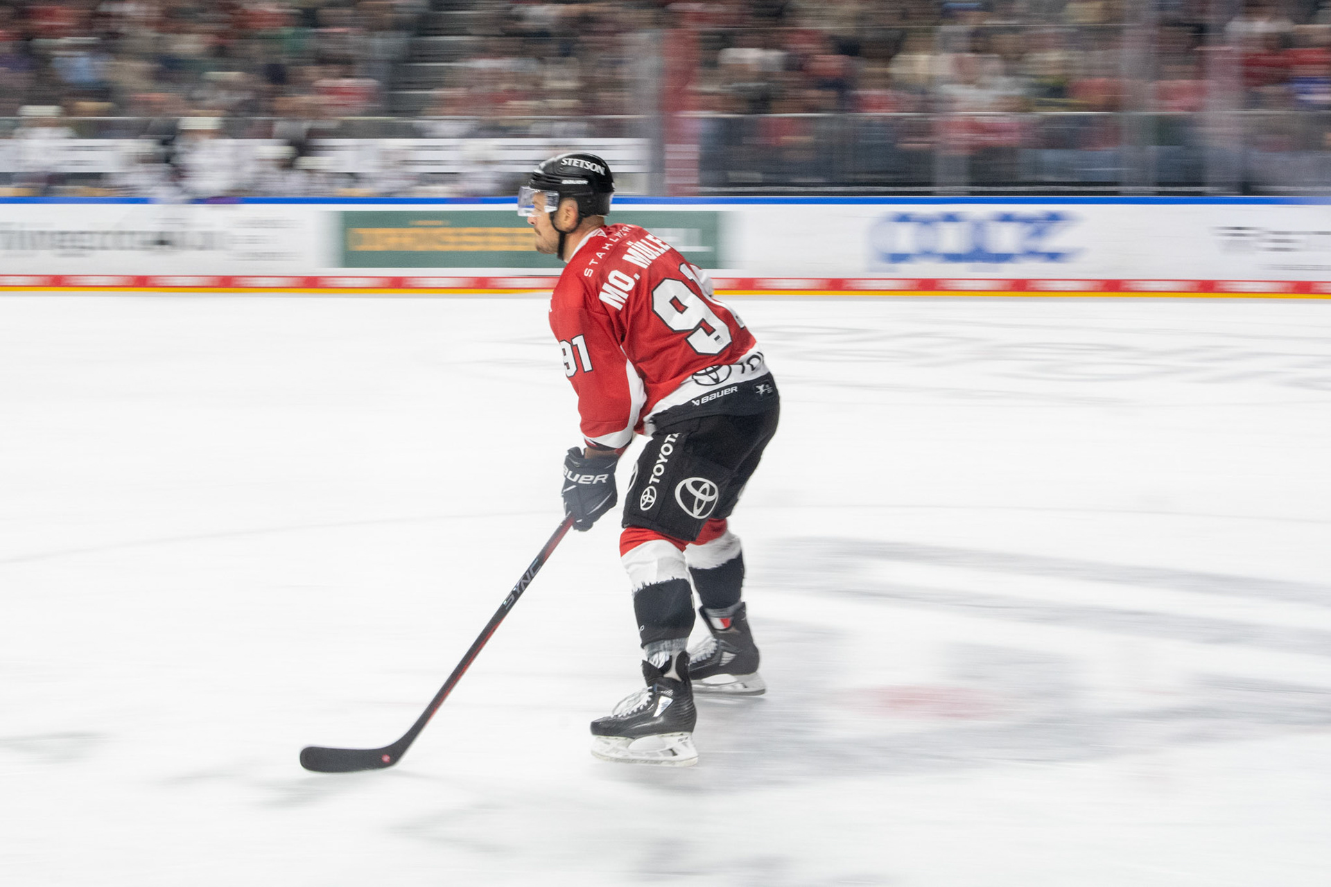 Moritz Mueller; DEL Kölner Haie - Adler Mannheim, 30.09.2023