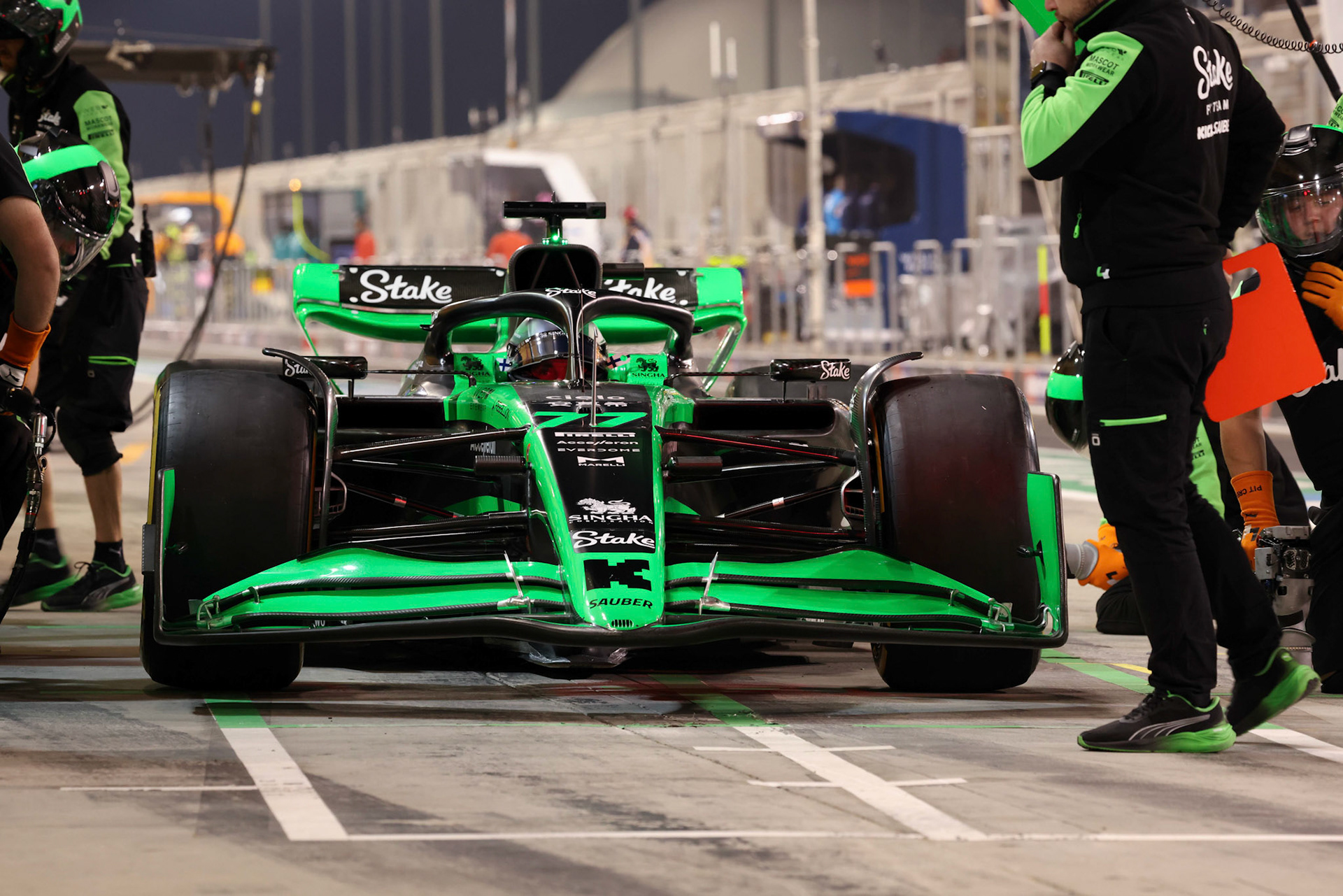 Valtteri Bottas #77, Stake F1 Team Kick Sauber; Formel 1 GP Bahrain. Freitag 01.03.2024