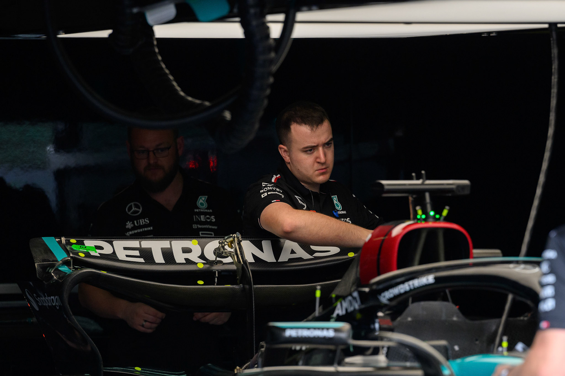 Mercedes-AMG Petronas F1 Team; F1 GP Imola / Italien Donnerstag, 16.05.2024