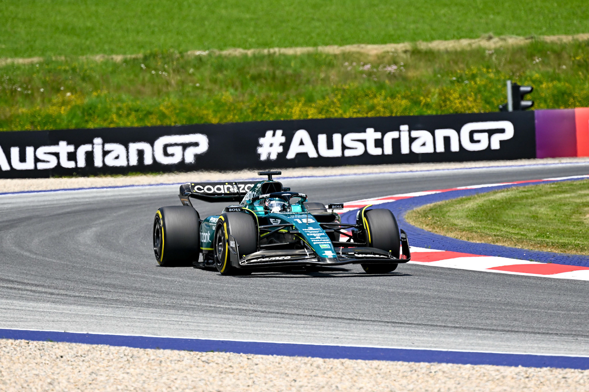 Lance Stroll (CAN) Aston Martin Formula One Team; Formel 1 GP Austria / Österreich. Freitag, 30.06.2023