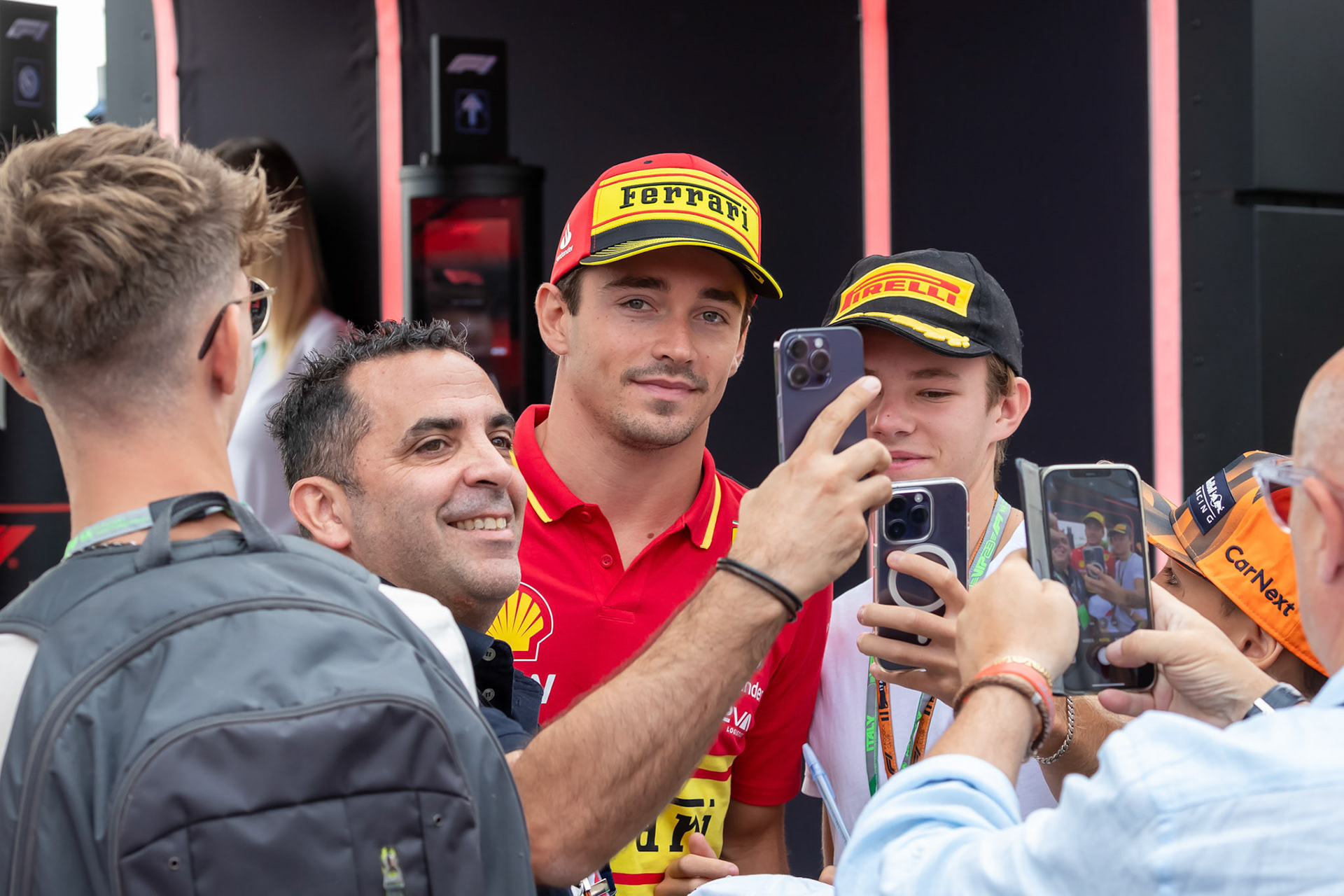 Charles Leclerc (MCO) Scuderia Ferrari;Formel 1 GP Italien / Monza. Samstag, 02.09.2023