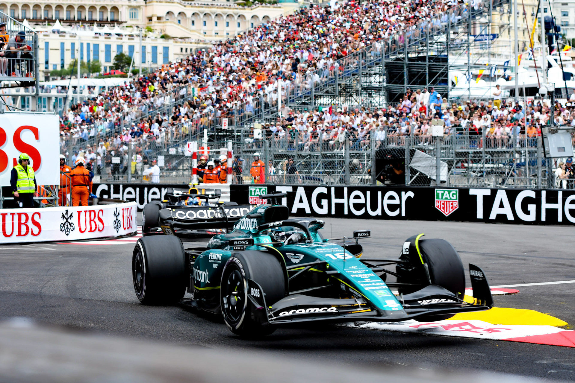 Lance Stroll (CAN) Aston Martin Formula One Team; Formel 1 GP Monaco. Sonntag 28.05.2023