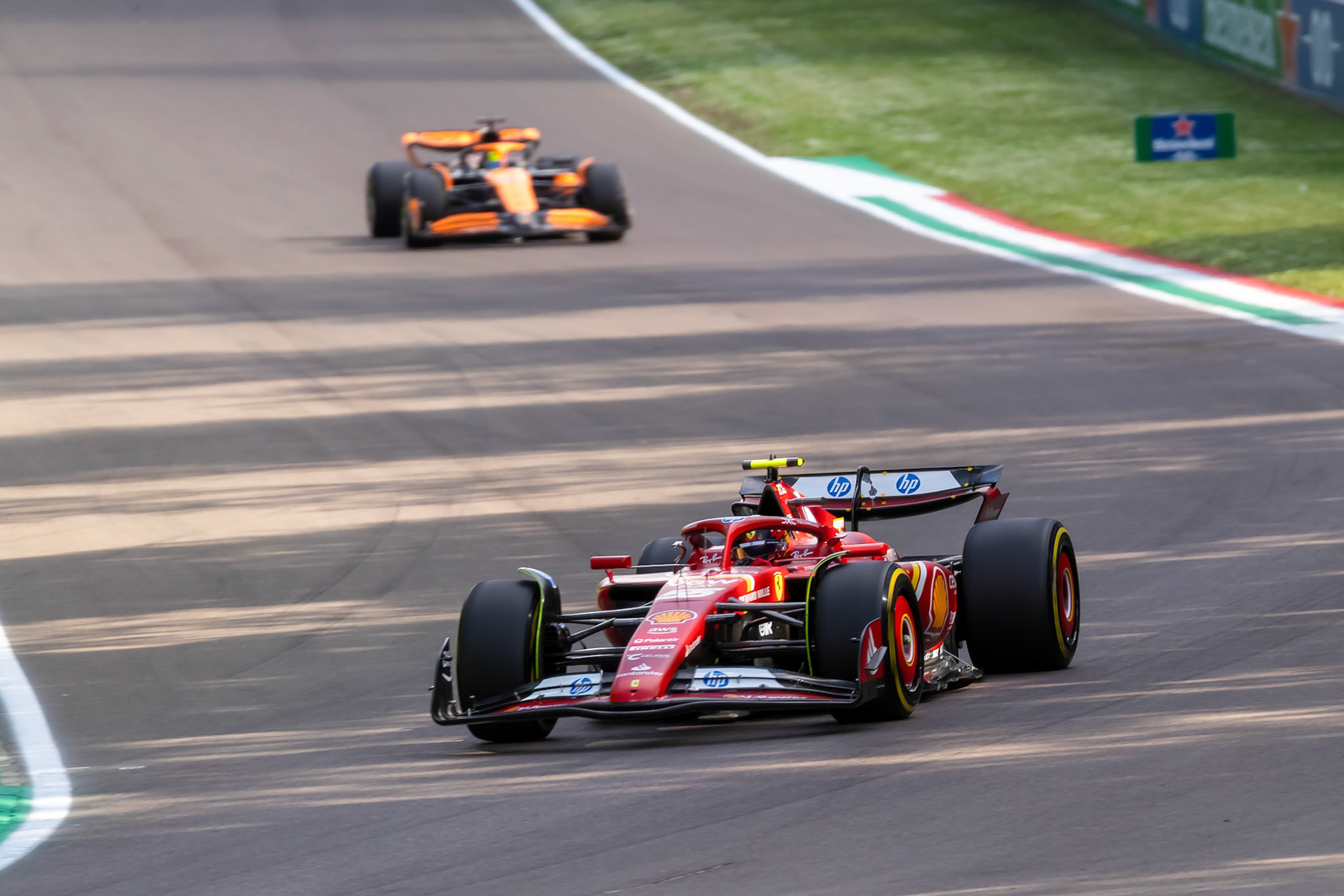 Carlos Sainz #55, Scuderia Ferrari; F1 GP Imola / Italien Freitag, 17.05.2024
