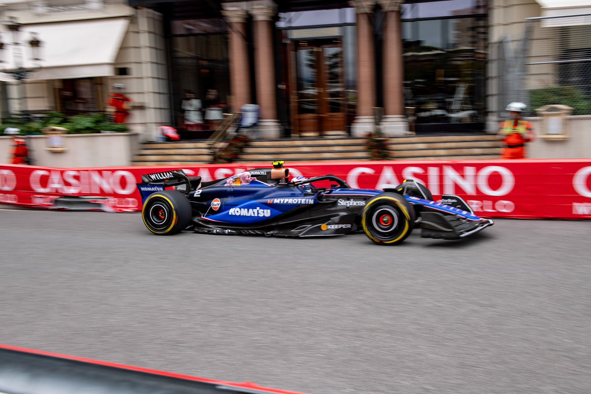 Logan Sargeant #2, Williams Racing; Formel1 GP Monaco Freitag, 24.05.2024