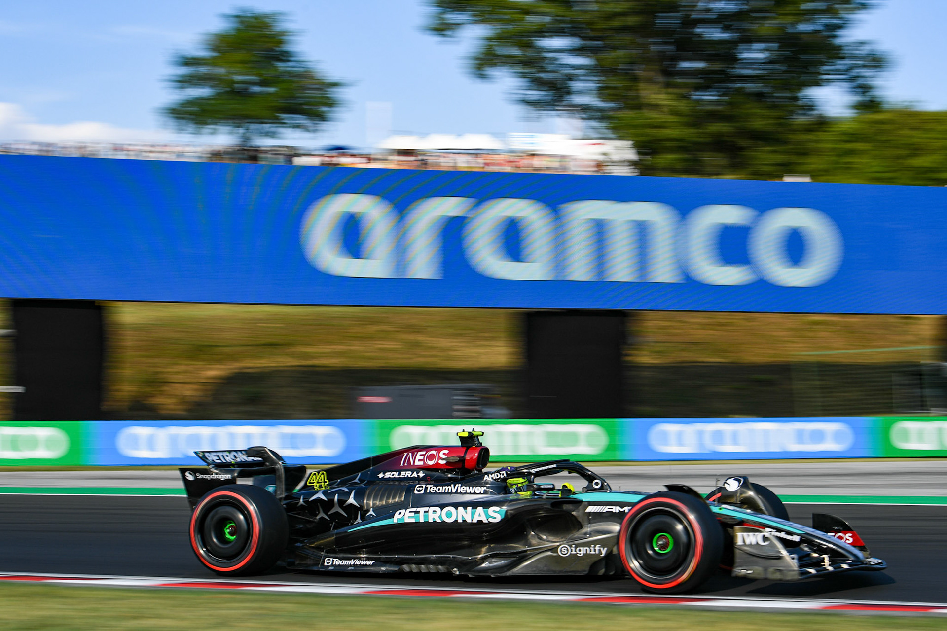 Lewis Hamilton #44, Mercedes-AMG Petronas F1 Team;Formel 1 Budapest / Ungarn, 20.07.2024