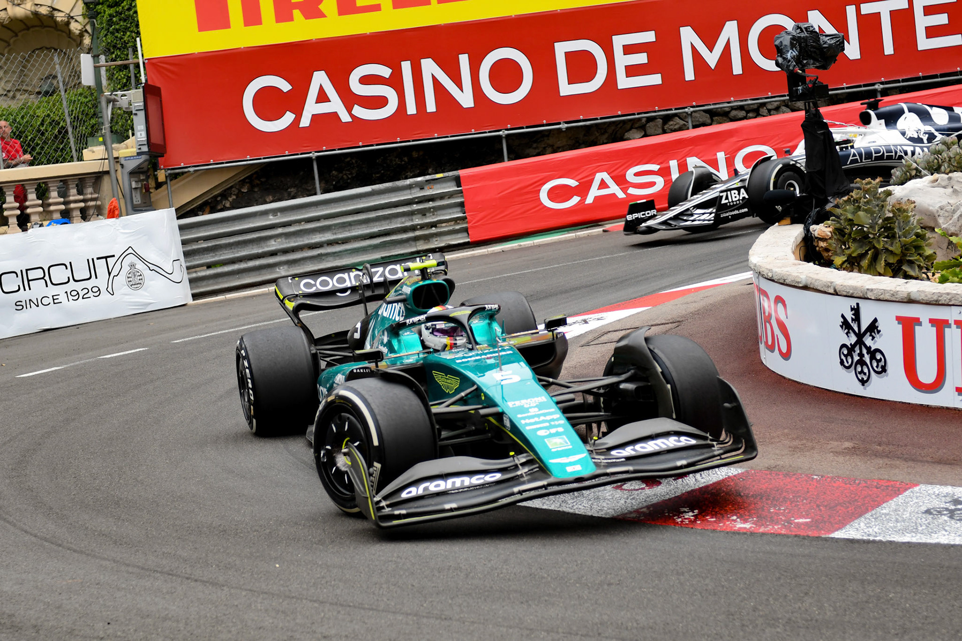 Sebastian Vettel (Ger) Aston Martin Cognizant Formula One Team; Formel 1 Monaco am 29.05.2022