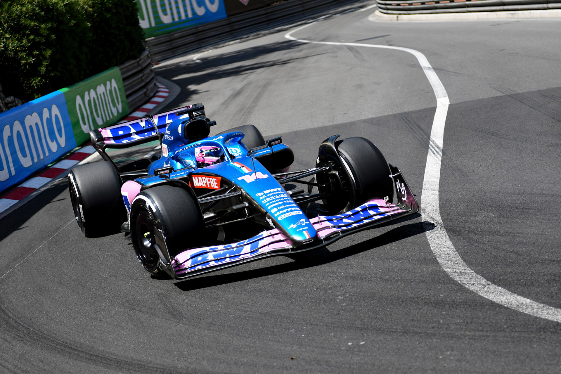 Fernando Alonso (ESP) Alpine F1 Team; Formel 1 Monaco am 27.05.2022