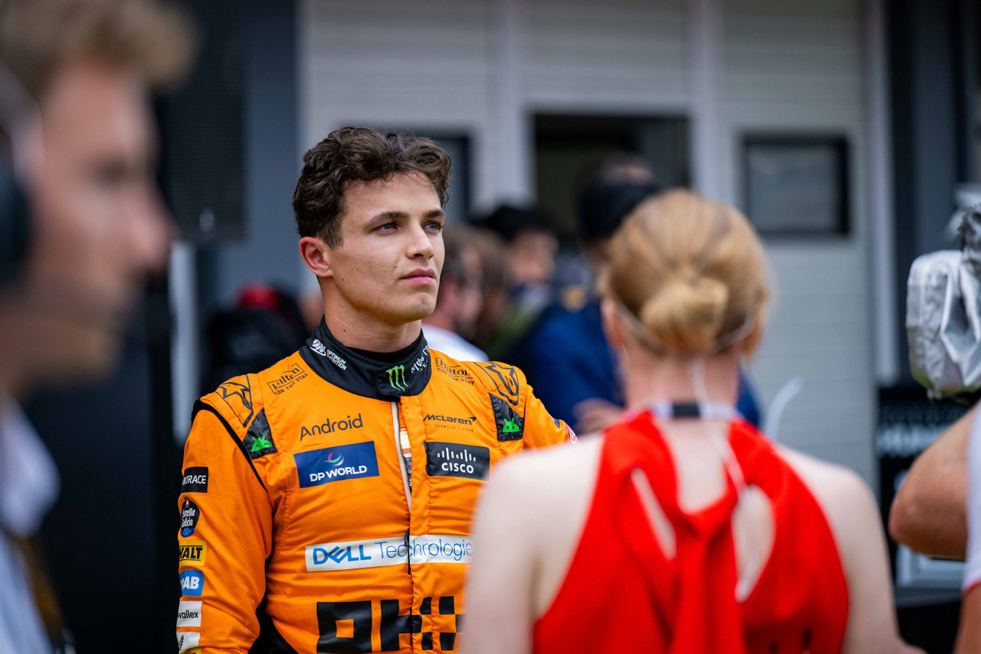 Lando Norris #4, McLaren Formula 1 Team;Formel 1 Budapest / Ungarn, 20.07.2024