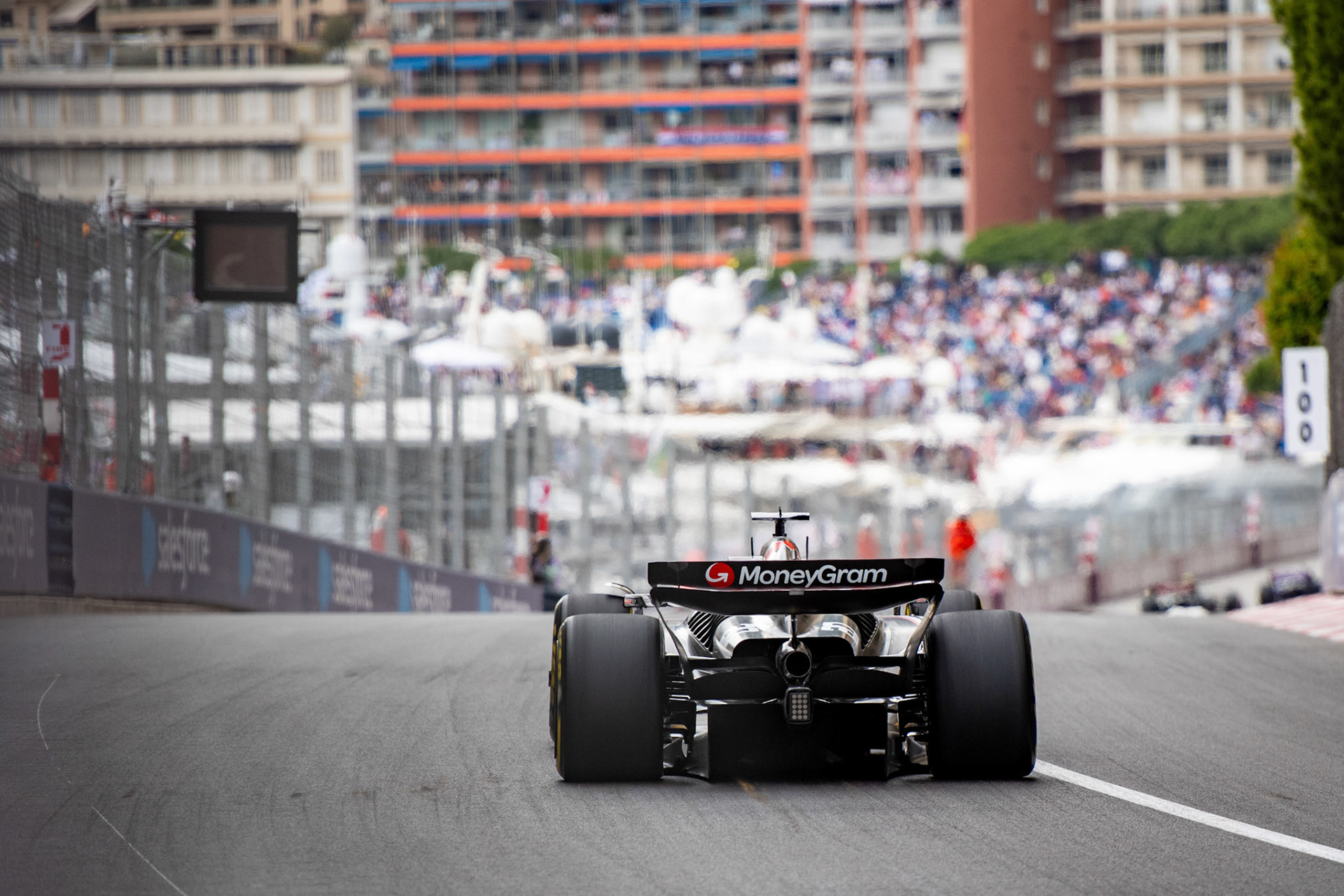 Kevin Magnussen #20, MoneyGram Haas F1 Team; Formel1 GP Monaco Freitag, 24.05.2024