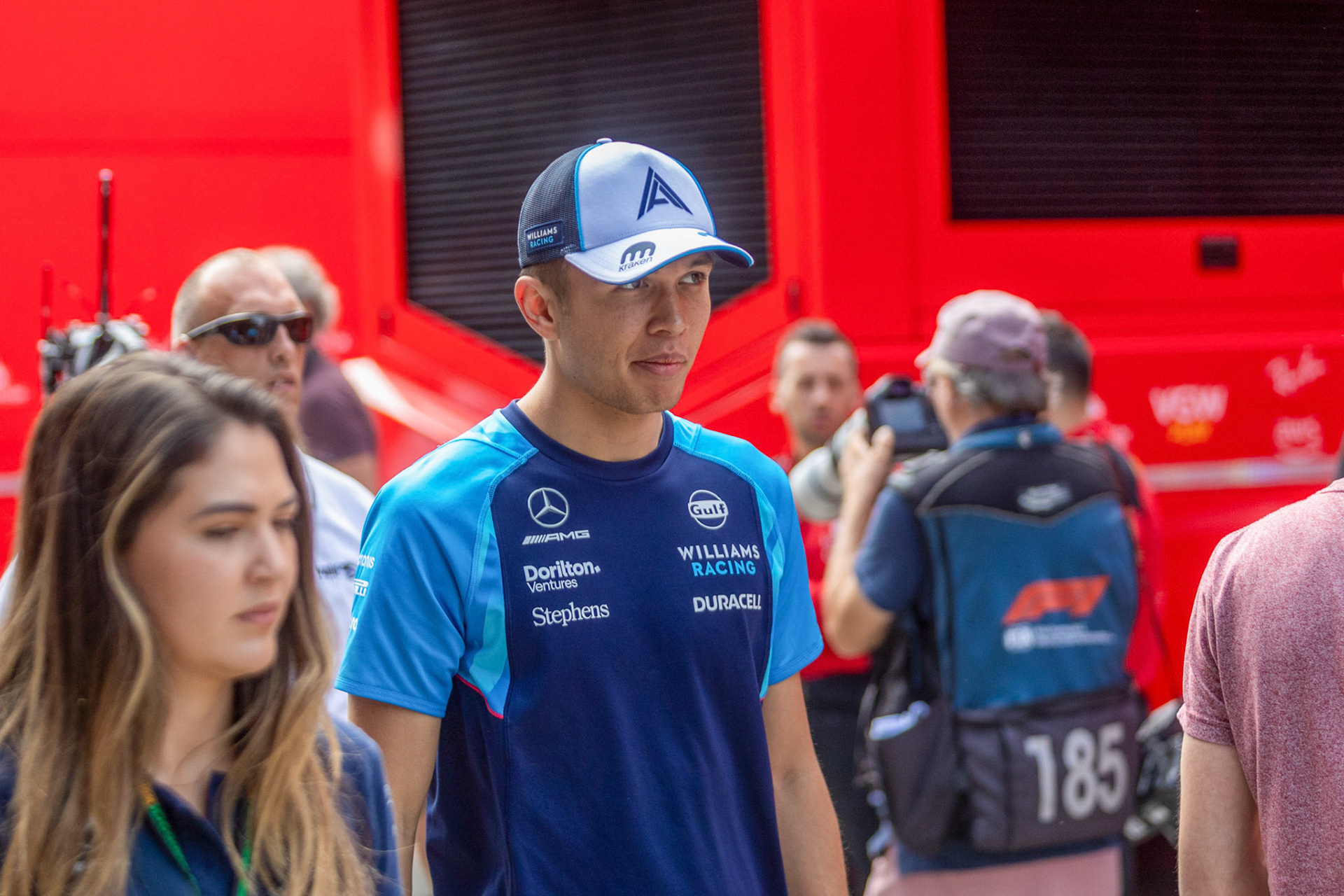 Alexander Albon (THA) Williams Racing;Formel 1 GP Budapest / Ungarn. Feitag, 21.07.2023