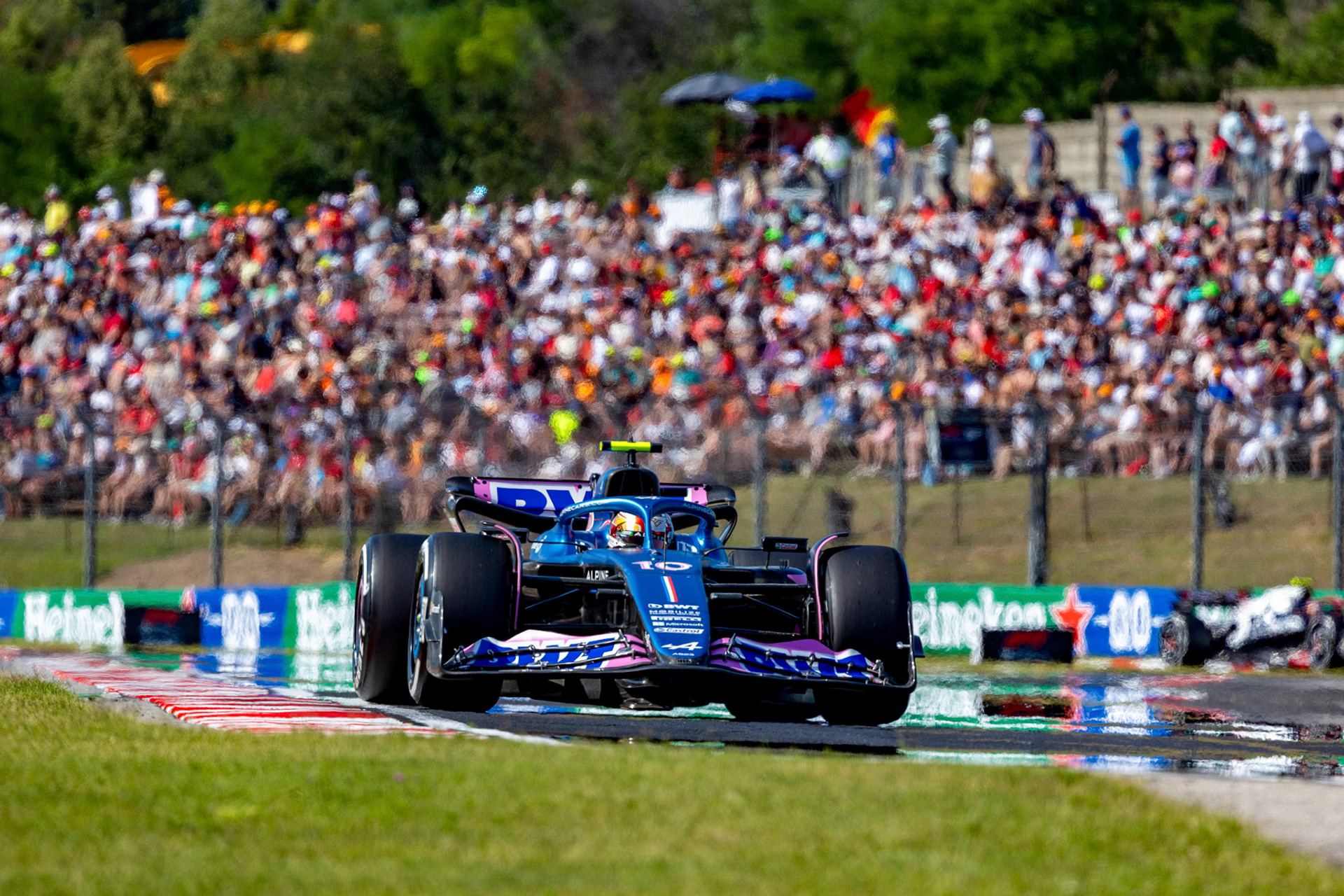 Pierre Gasly (FRA) Alpine F1 Team; Formel 1 GP Budapest / Ungarn. Samstag, 22.07.2023