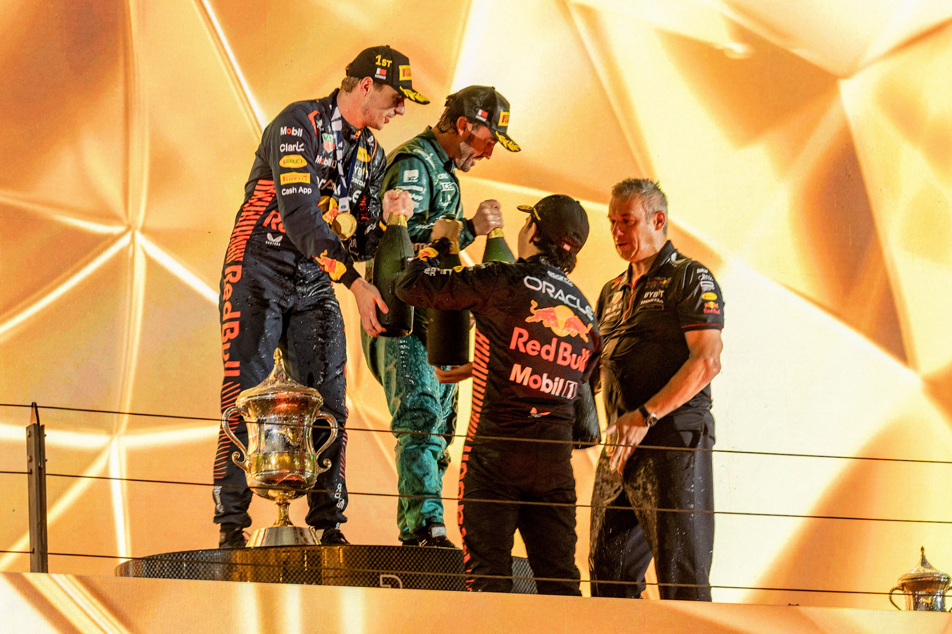Max Verstappen (NED) Red Bull Racing; Formel 1 GP Bahrain. Sonntag 05.03.2023