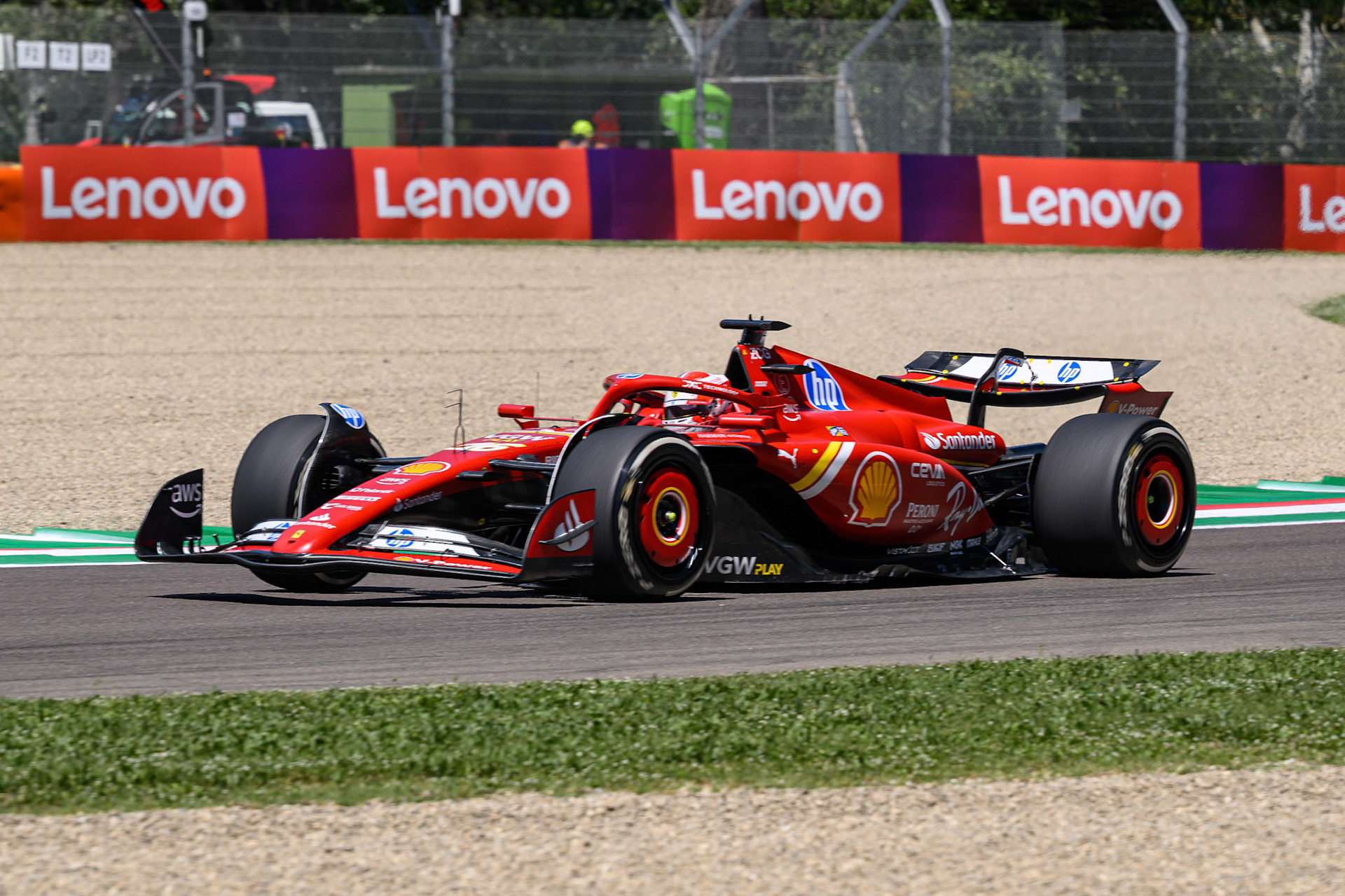 Charles Leclerc #16, Scuderia Ferrari; F1 GP Imola / Italien Freitag, 17.05.2024