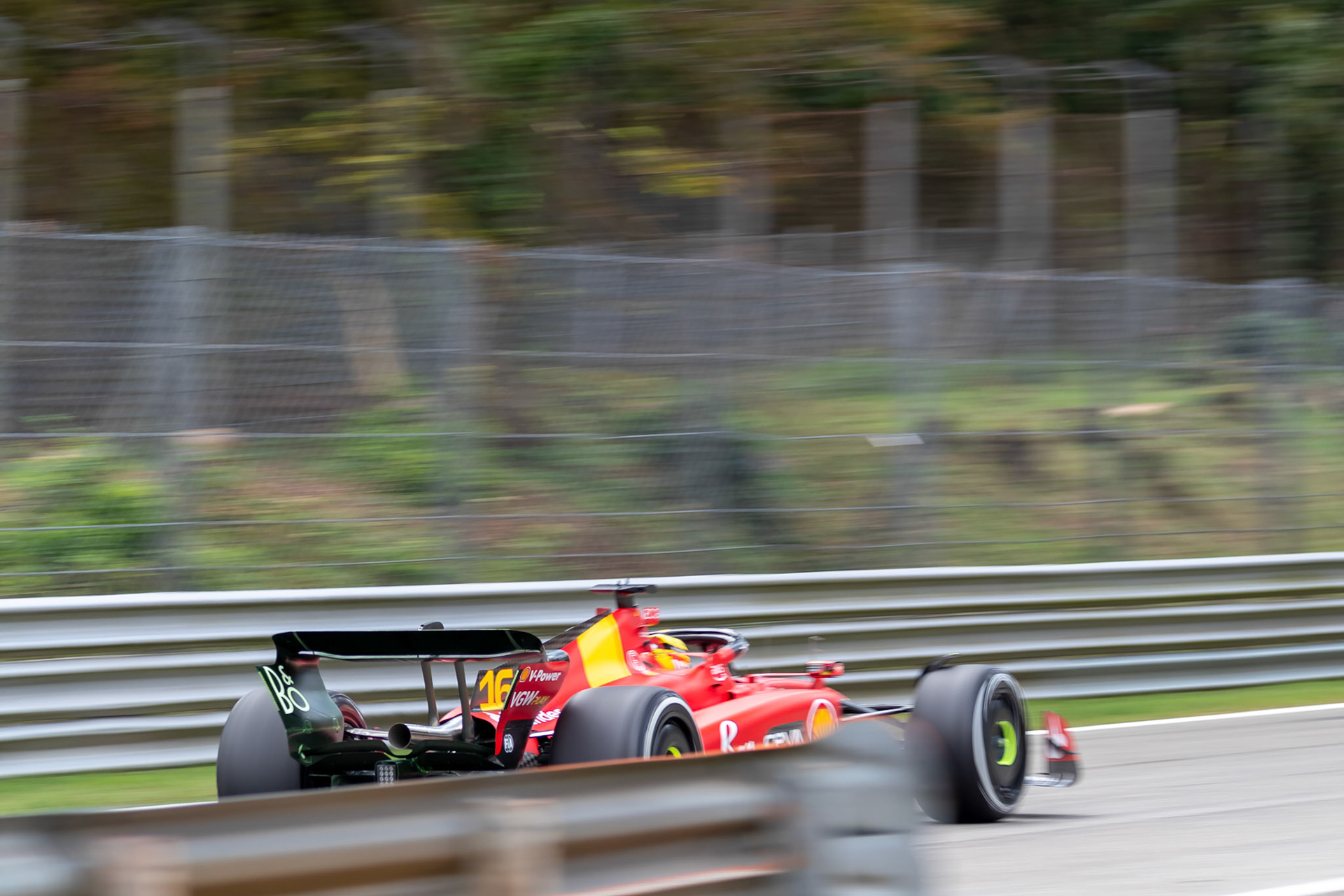 Charles Leclerc (MCO) Scuderia Ferrari;Formel 1 GP Italien / Monza. Freitag, 01.09.2023