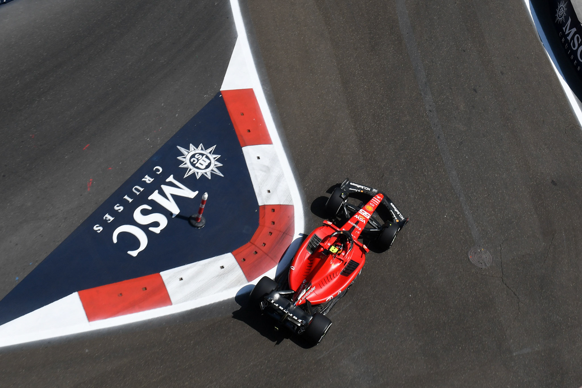 Carlos Sainz (ESP) Scuderia Ferrari; Formel 1 GP Baku Azerbaijan. Freitag 28.04.2023