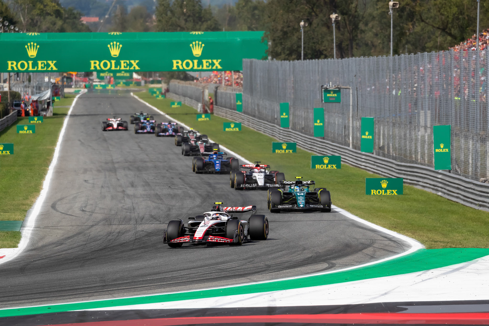 Nico Huelkenberg (GER) Haas F1 Team; Formel 1 GP Italien / Monza. Sonntag, 03.09.2023