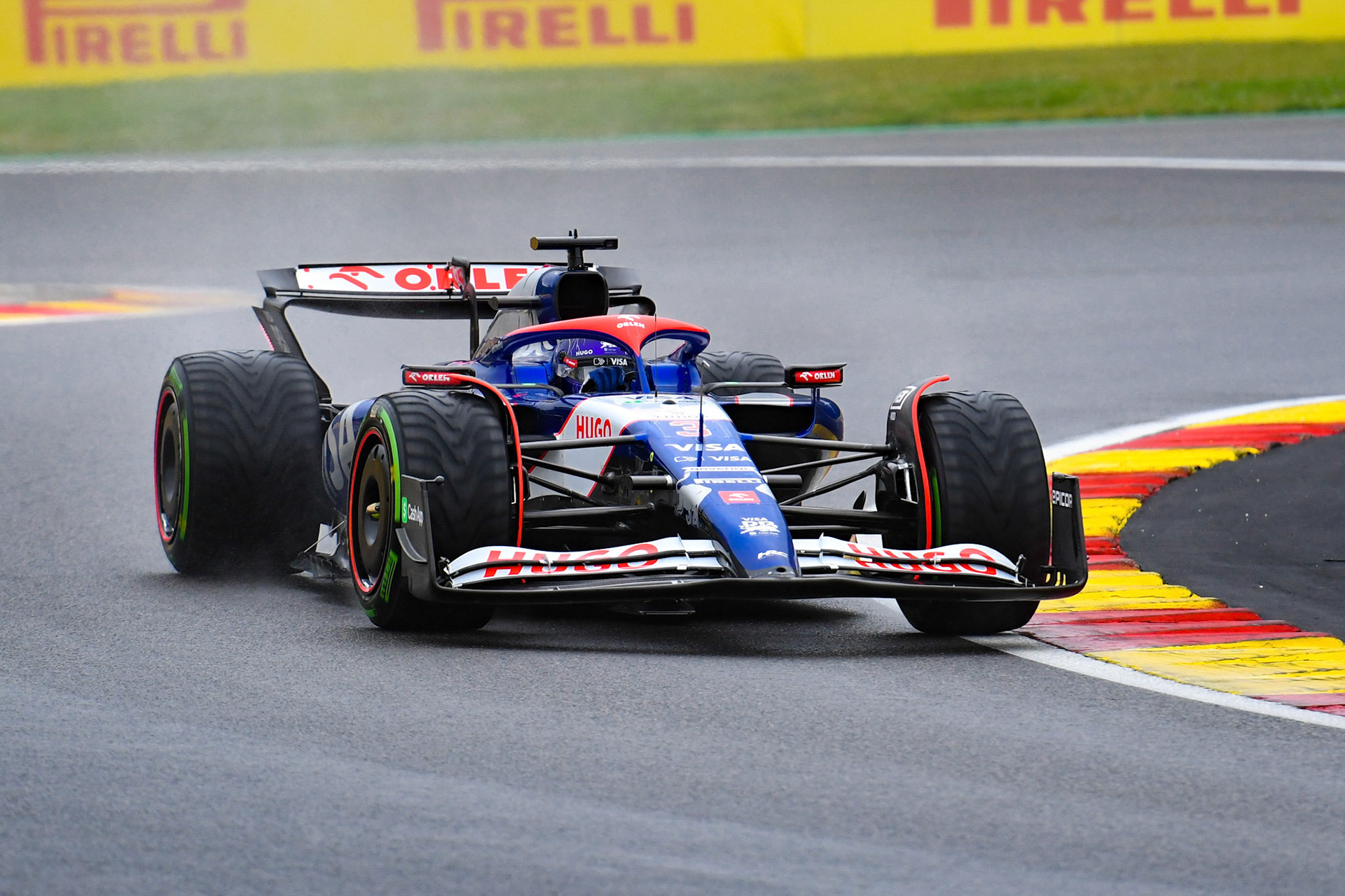 Daniel Ricciardo, #3, Visa Cash App RB Formula One Team;Formel 1 GP Spa / Belgien. Samstag, 27.07.2024